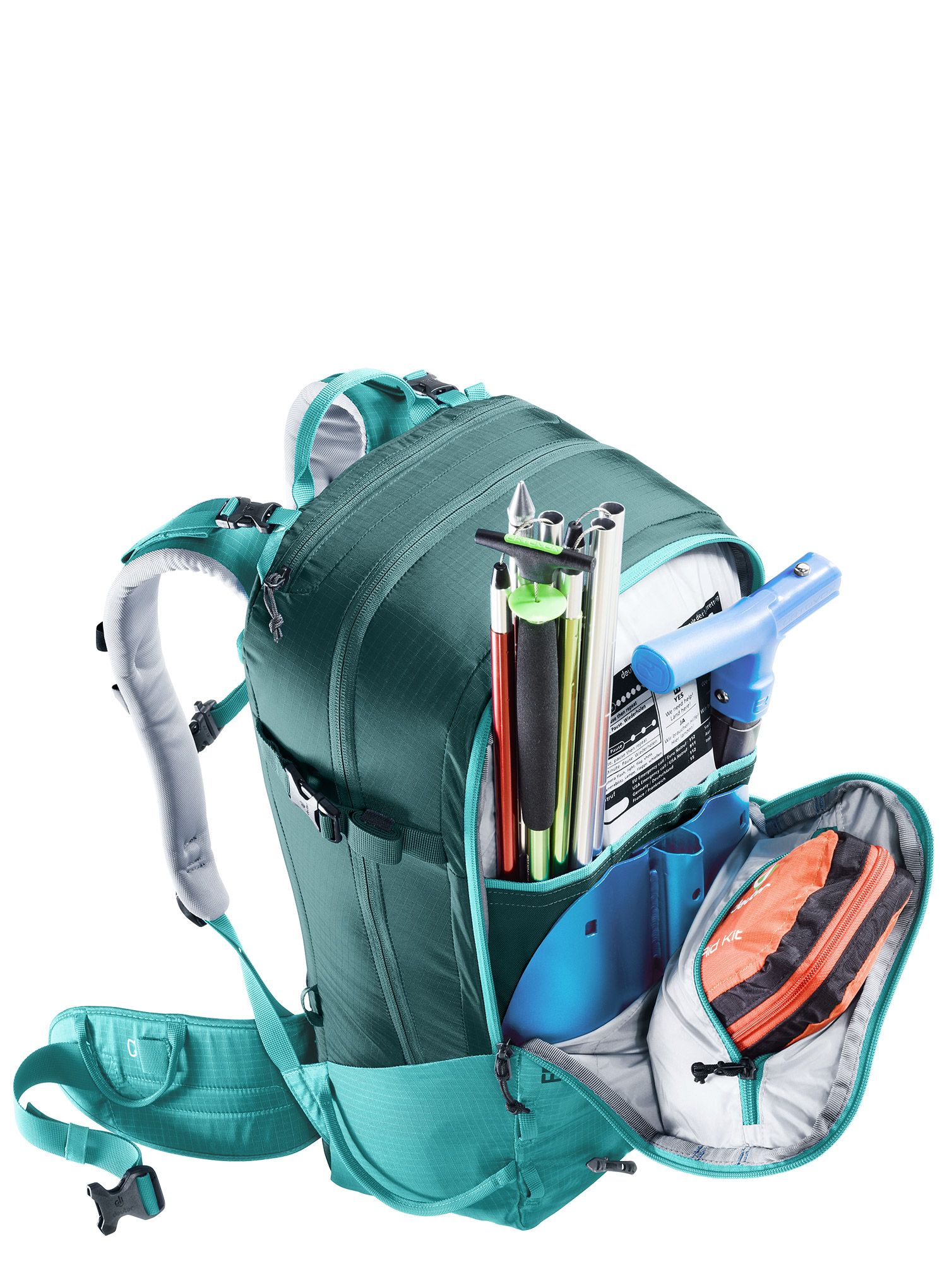 Рюкзак лижний Deuter Freerider 28 SL - dust blue/deep sea