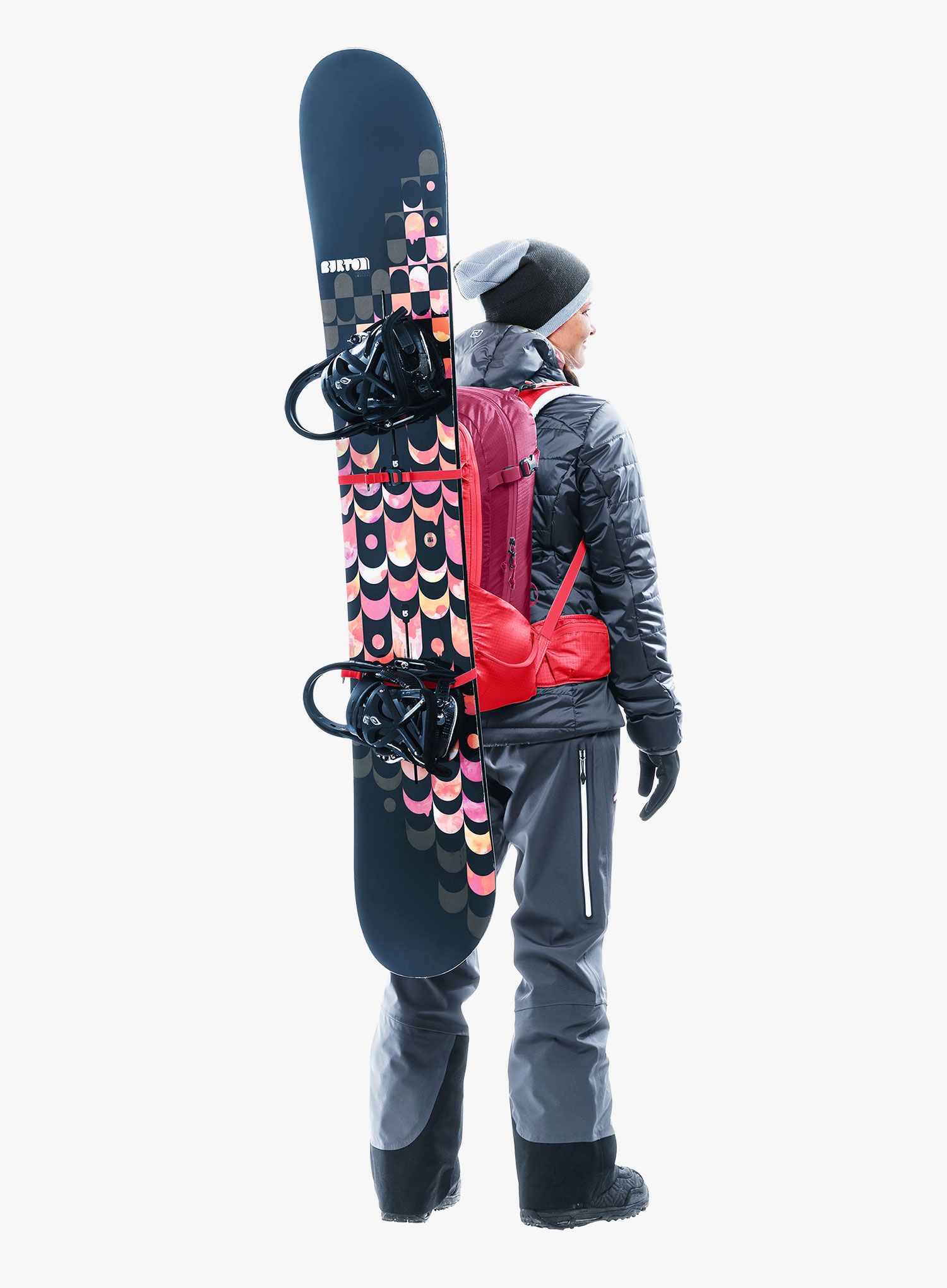 Рюкзак лижний Deuter Freerider 28 SL - hibiscus/ruby