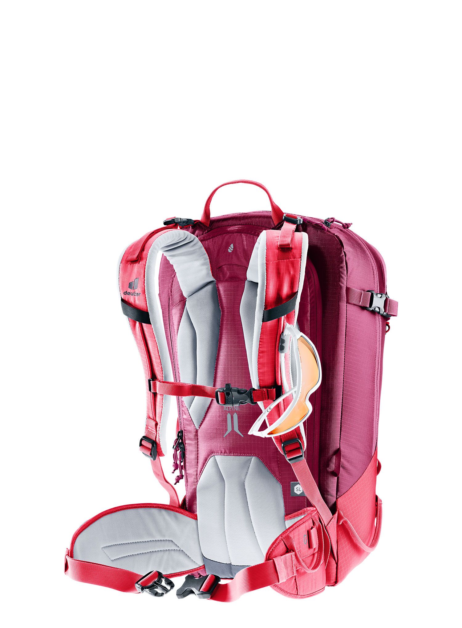 Рюкзак лижний Deuter Freerider 28 SL - hibiscus/ruby