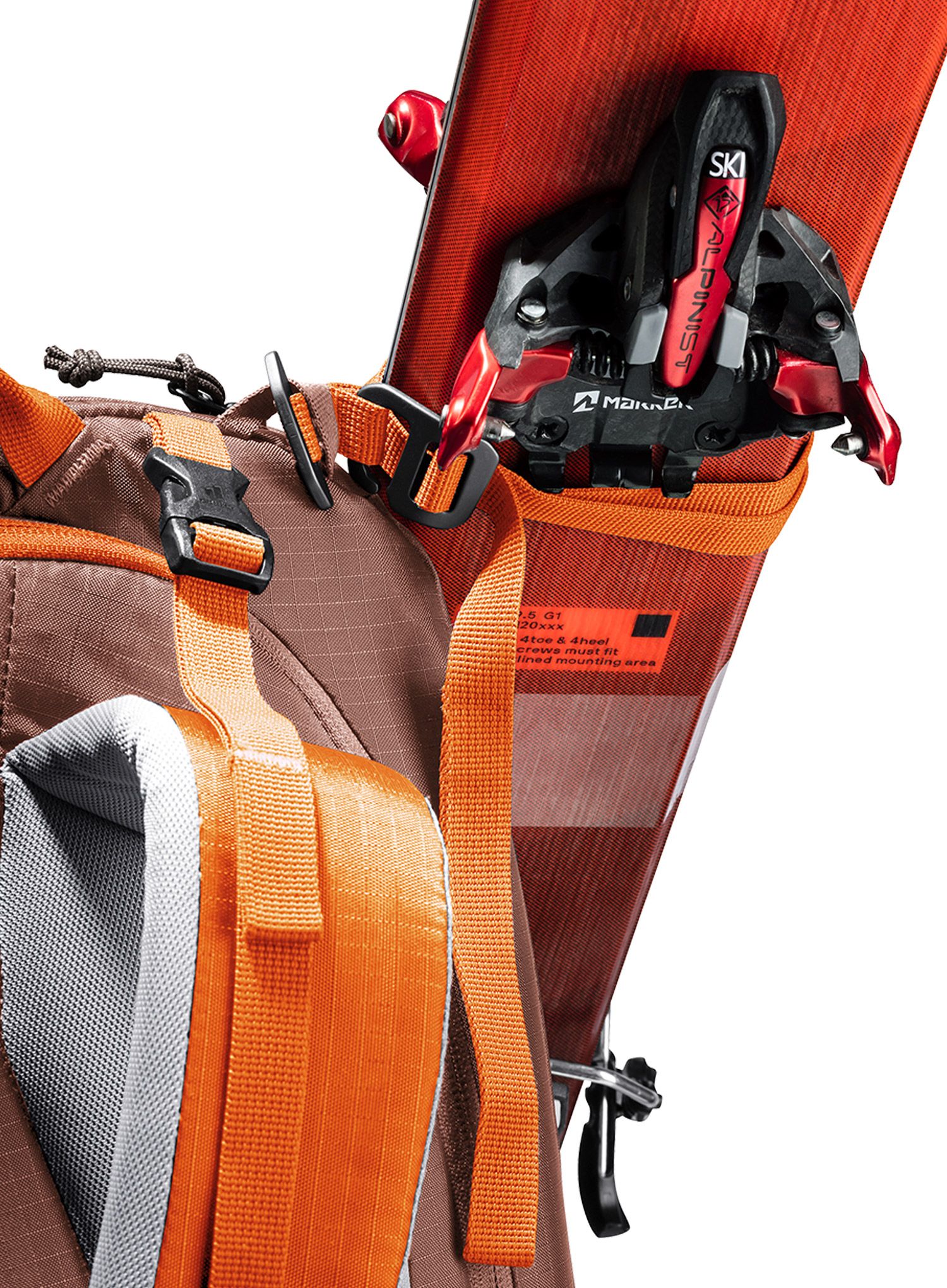 Рюкзак лижний Deuter Freerider 30 - chestnut/umbra