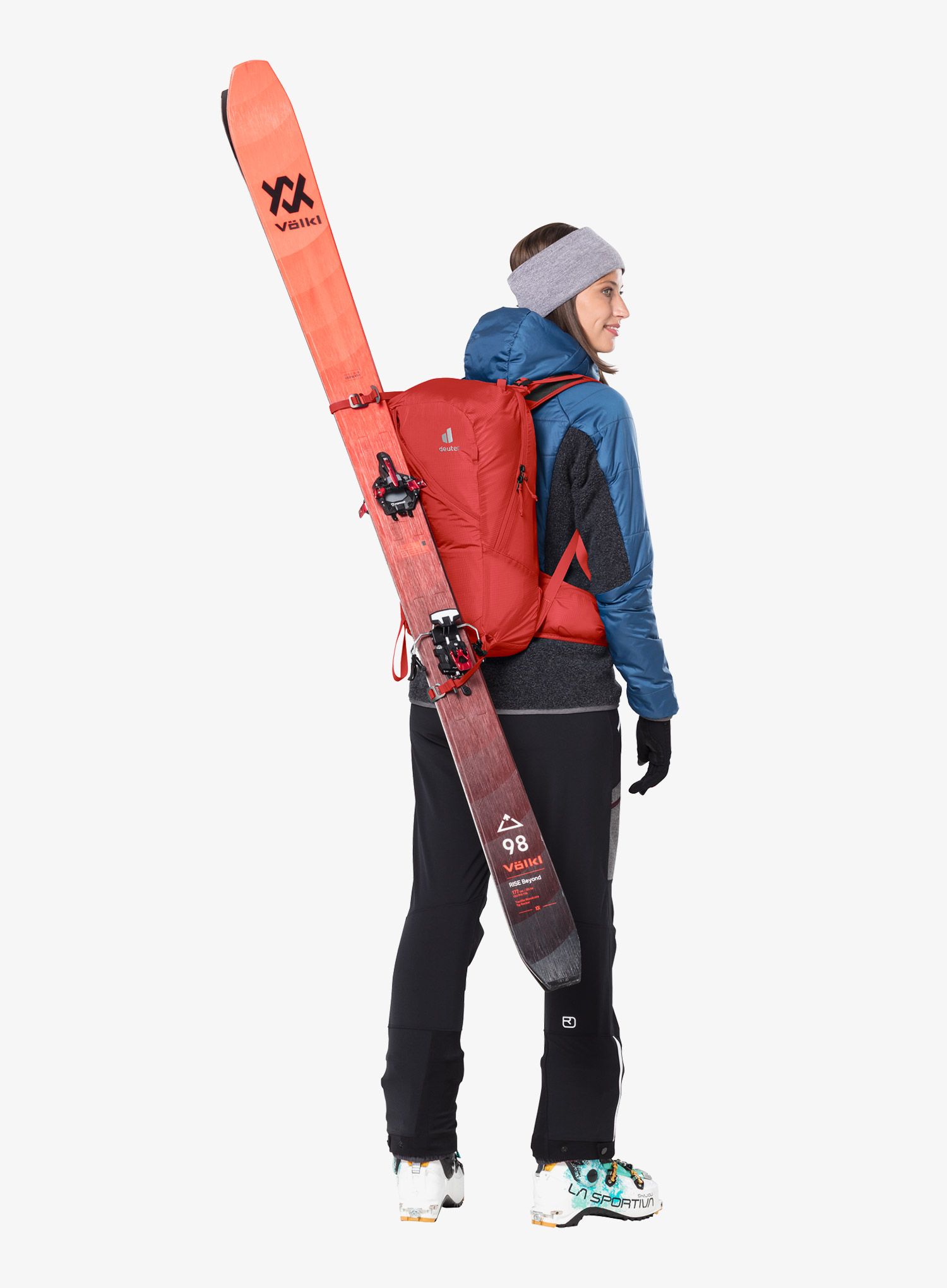 Рюкзак лижний Deuter Freerider Lite 18 SL - currant