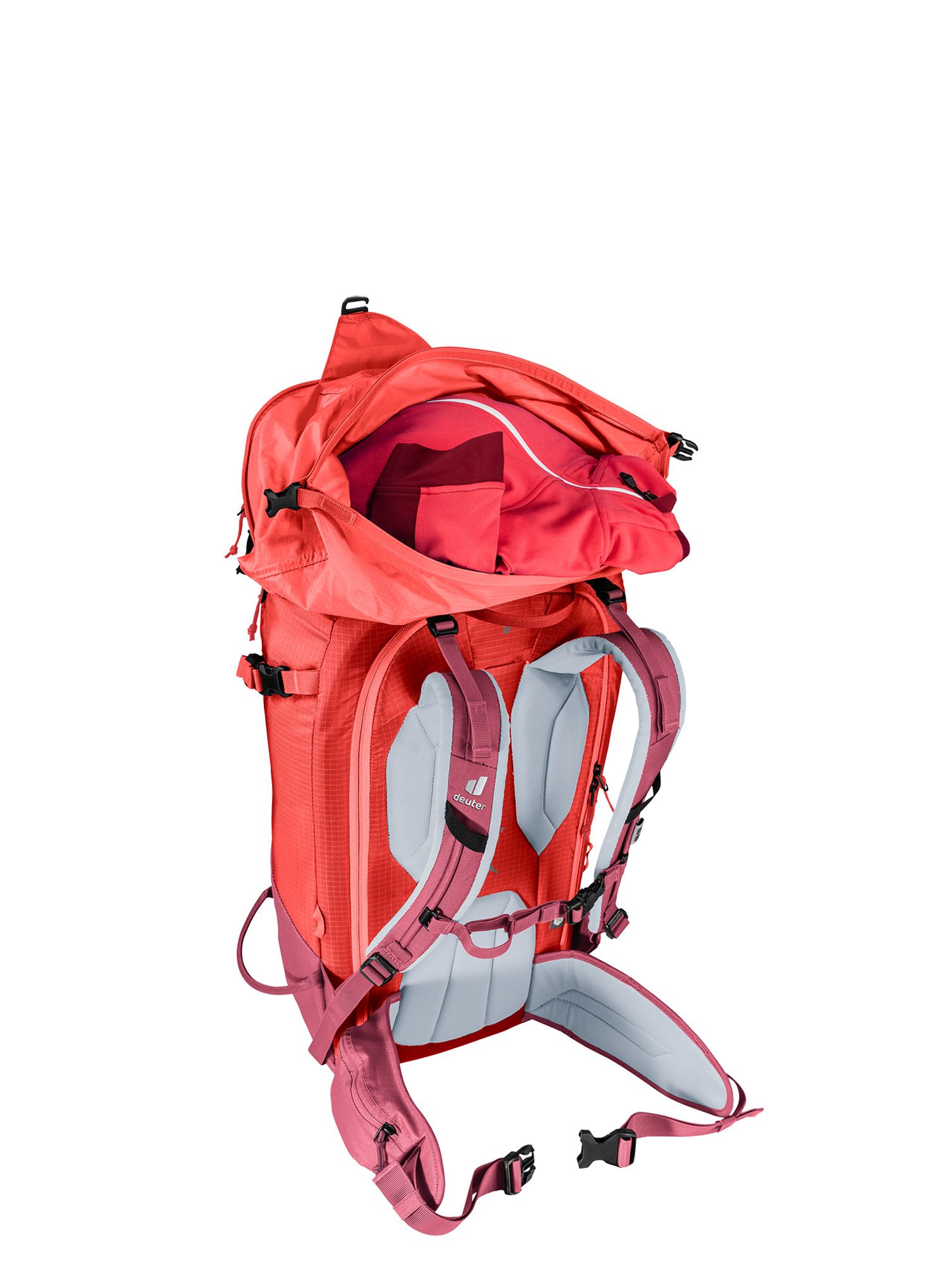 Рюкзак лижний Deuter Freerider Pro 32+ SL - maron/currant