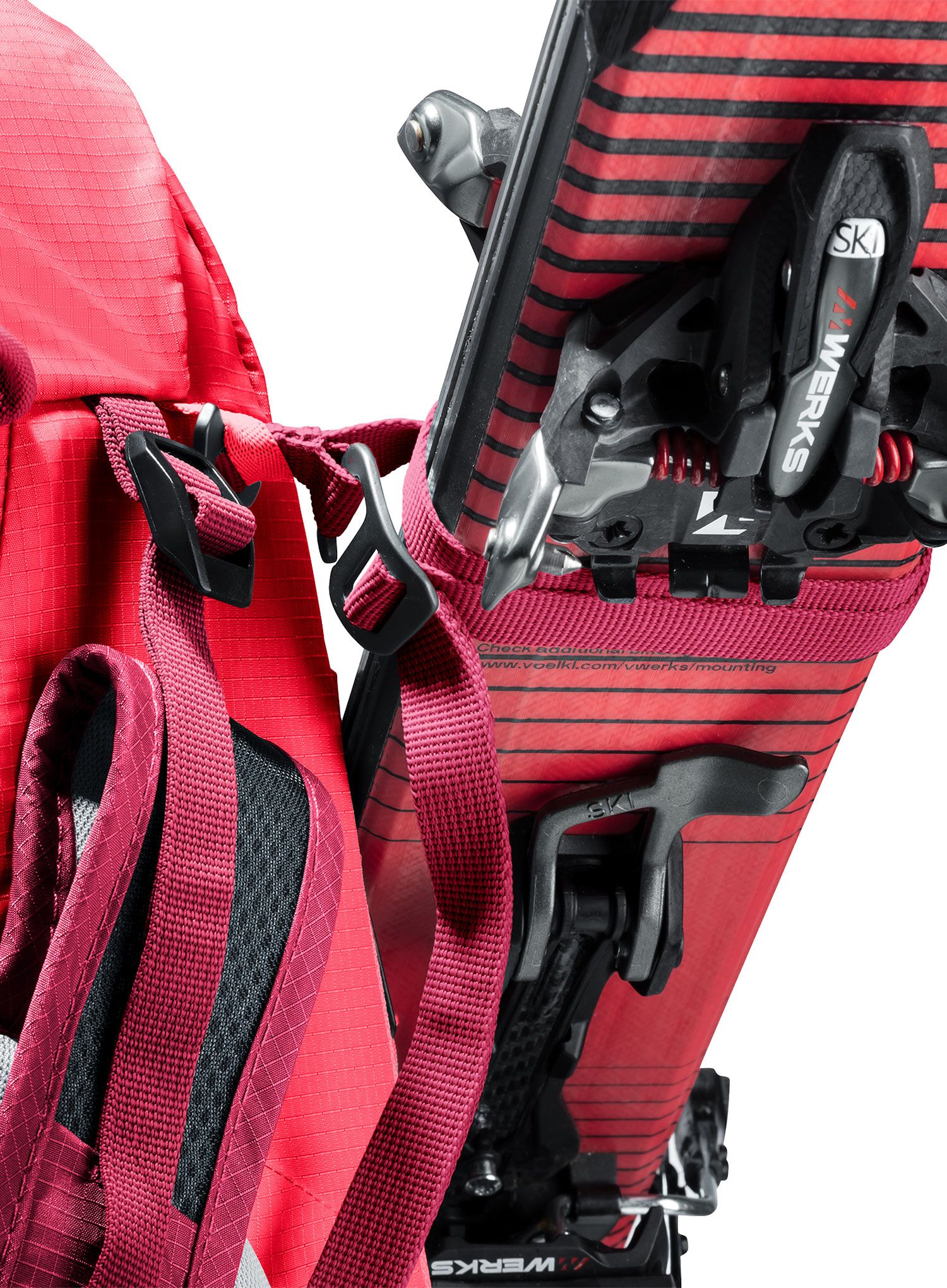 Рюкзак лижний Deuter Freescape Lite 24 SL - hibiscus/ruby
