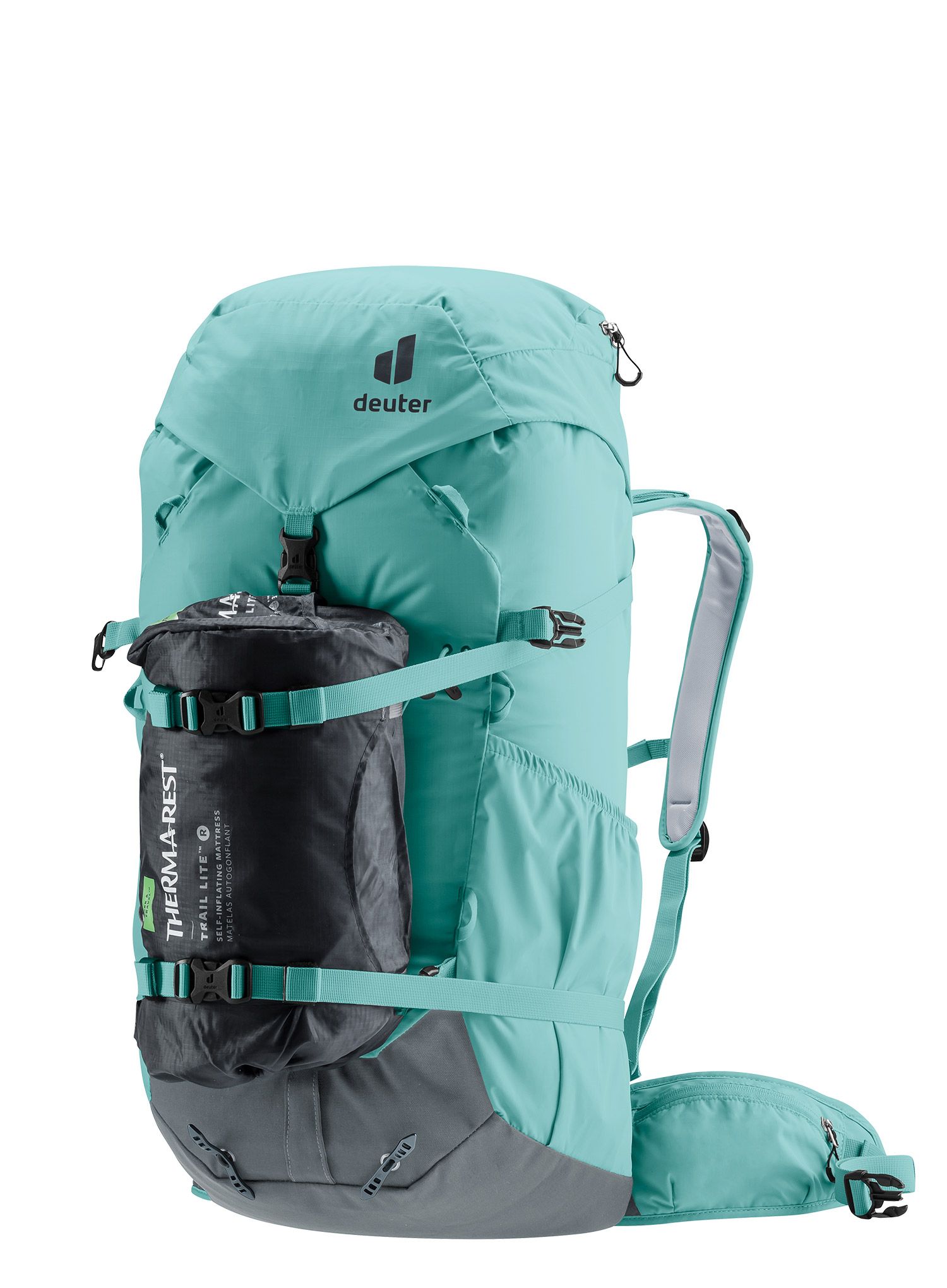 Рюкзак гірський жіночий Deuter Gravity Expedition 45+ SL - dustblue/graphite