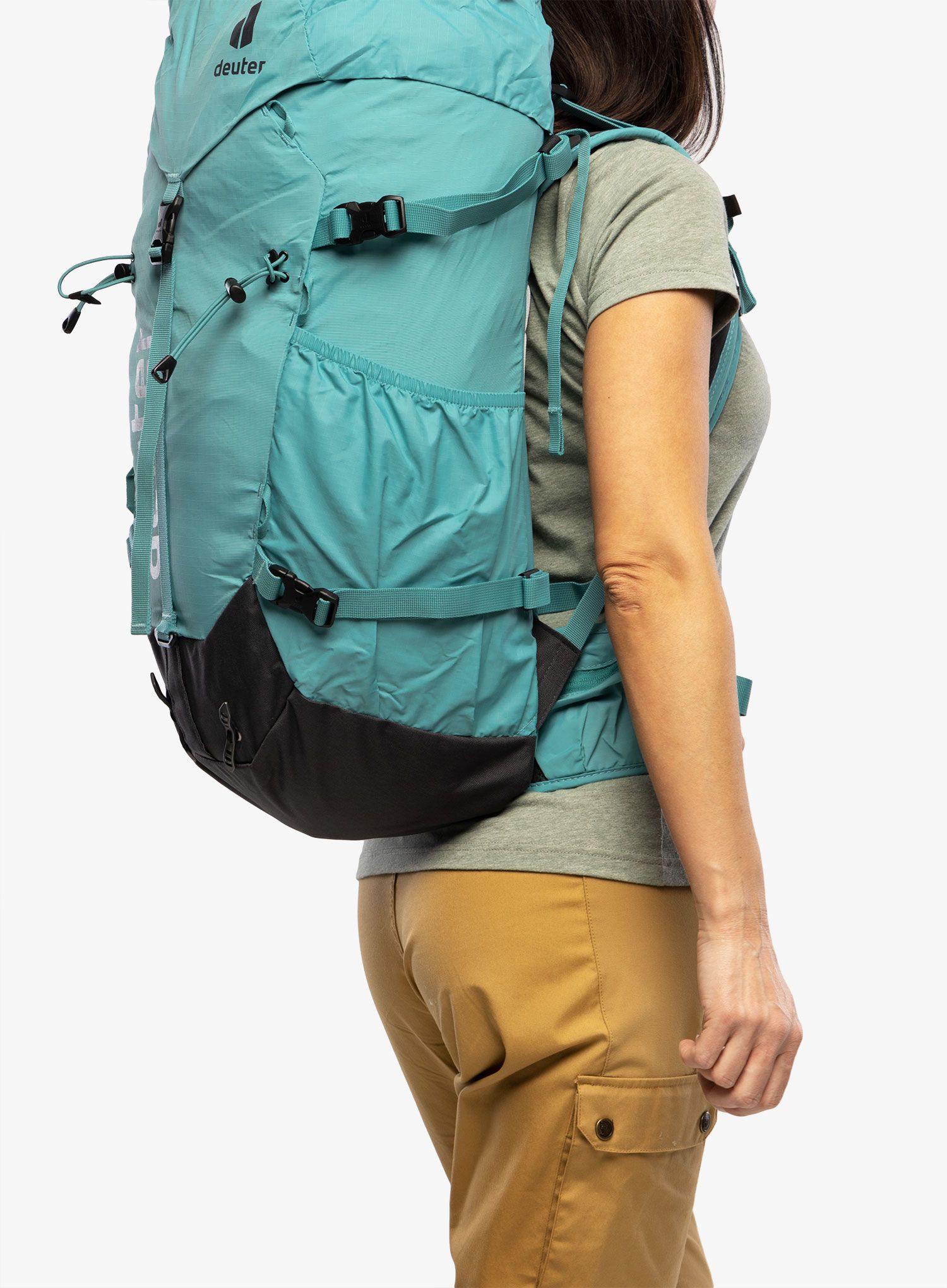 Рюкзак гірський жіночий Deuter Gravity Expedition 45+ SL - dustblue/graphite