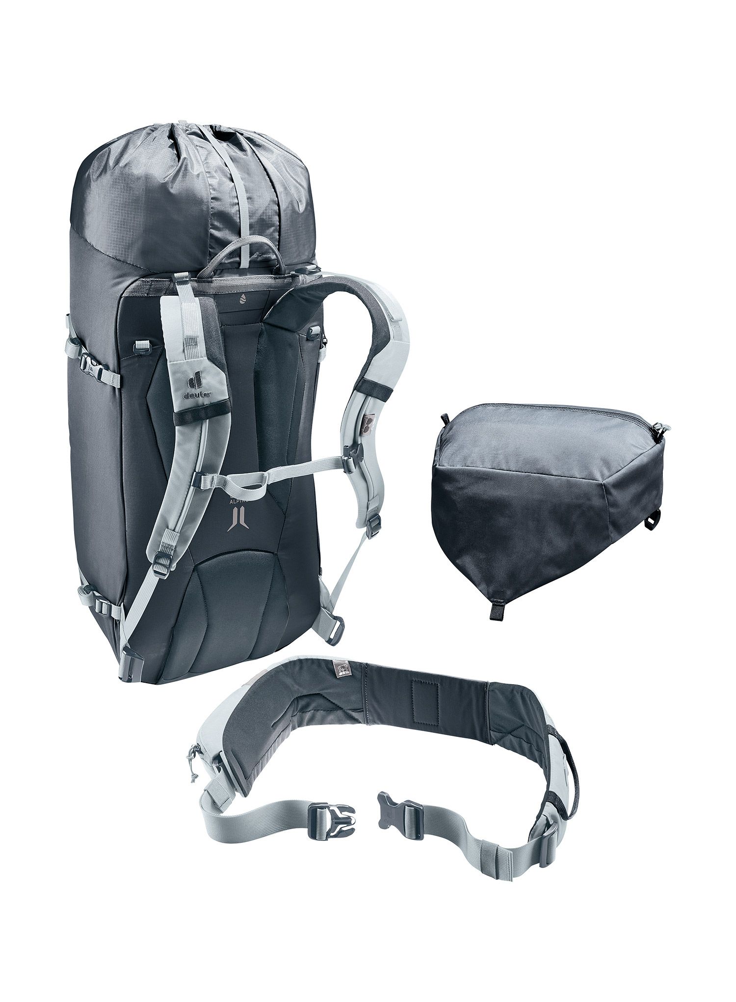 Рюкзак гірський Deuter Guide 34 + 8 - black/shale