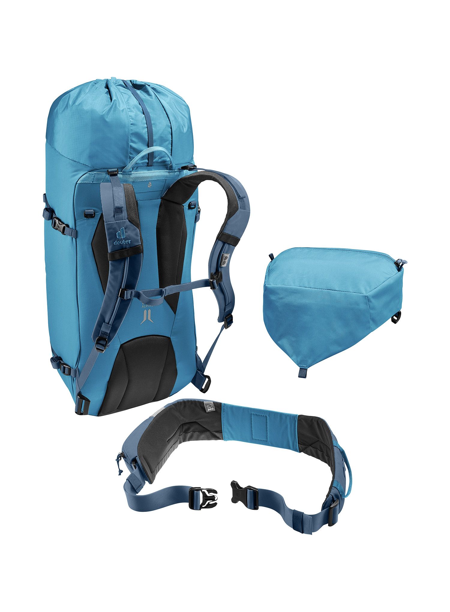 Рюкзак гірський Deuter Guide 34+8 - wave/ink