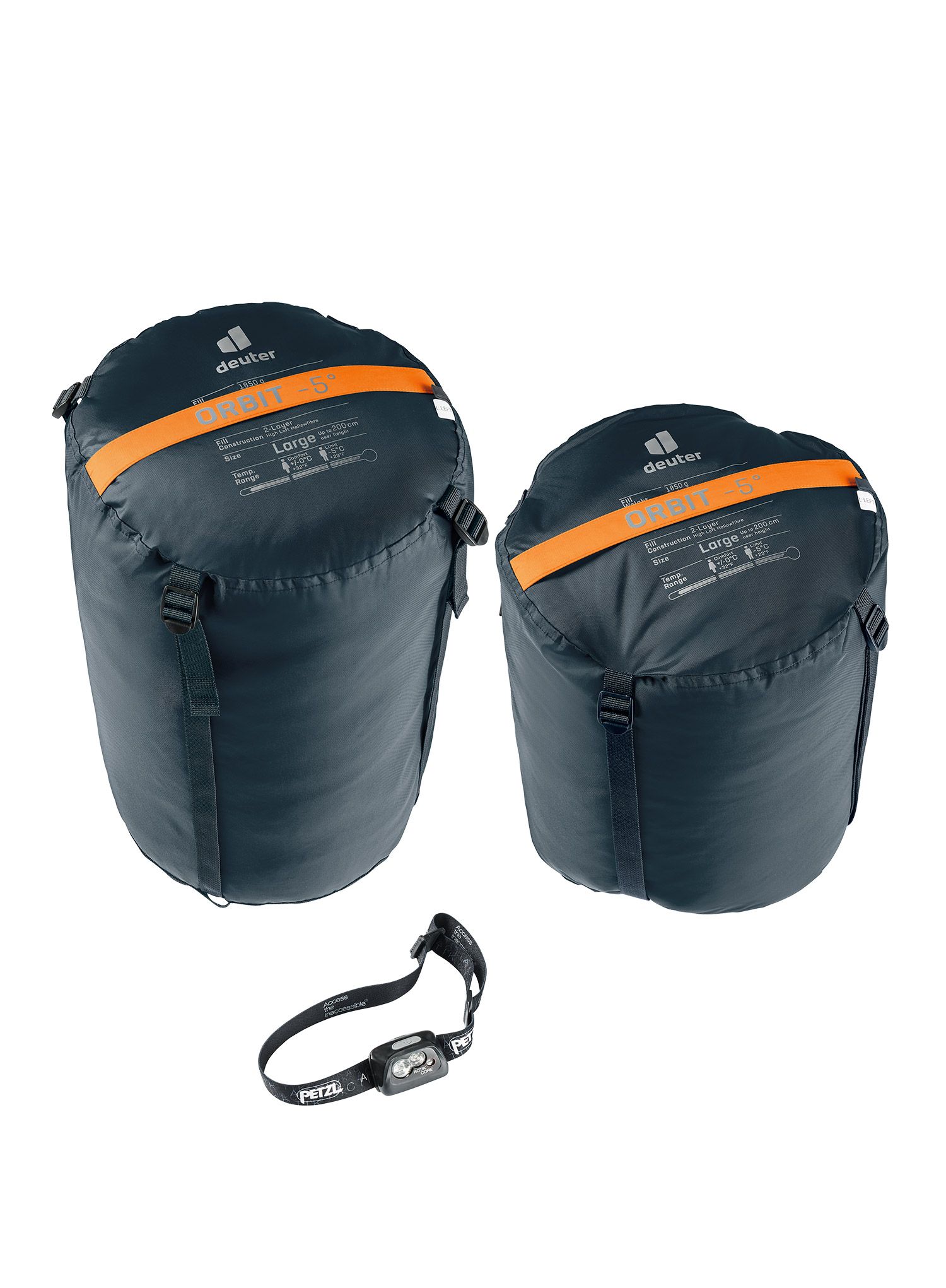 Спальний мішок Deuter Orbit -5 EL (200 cm) - chestnut/ink
