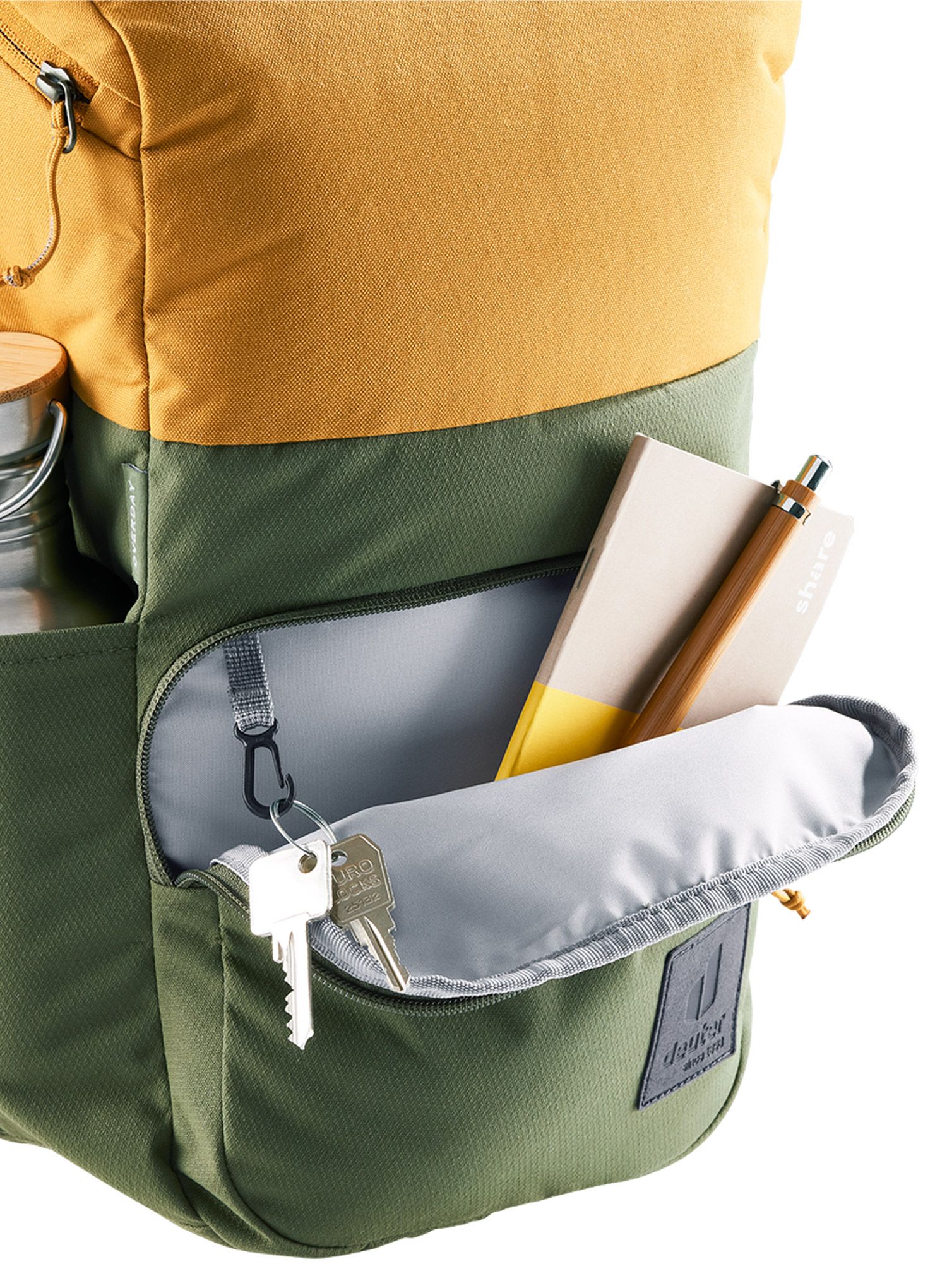 Рюкзак міський Deuter Overday - khaki/cinnamon