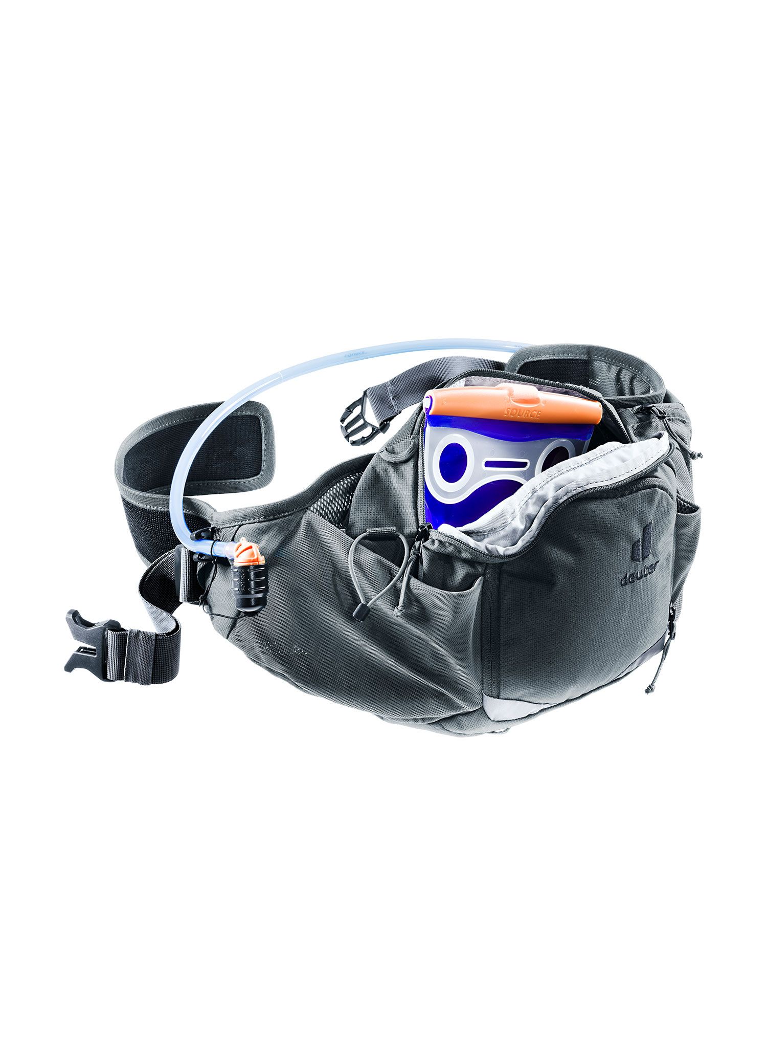 Сумка поясна на велосипед Deuter Pulse Pro 5 - graphite