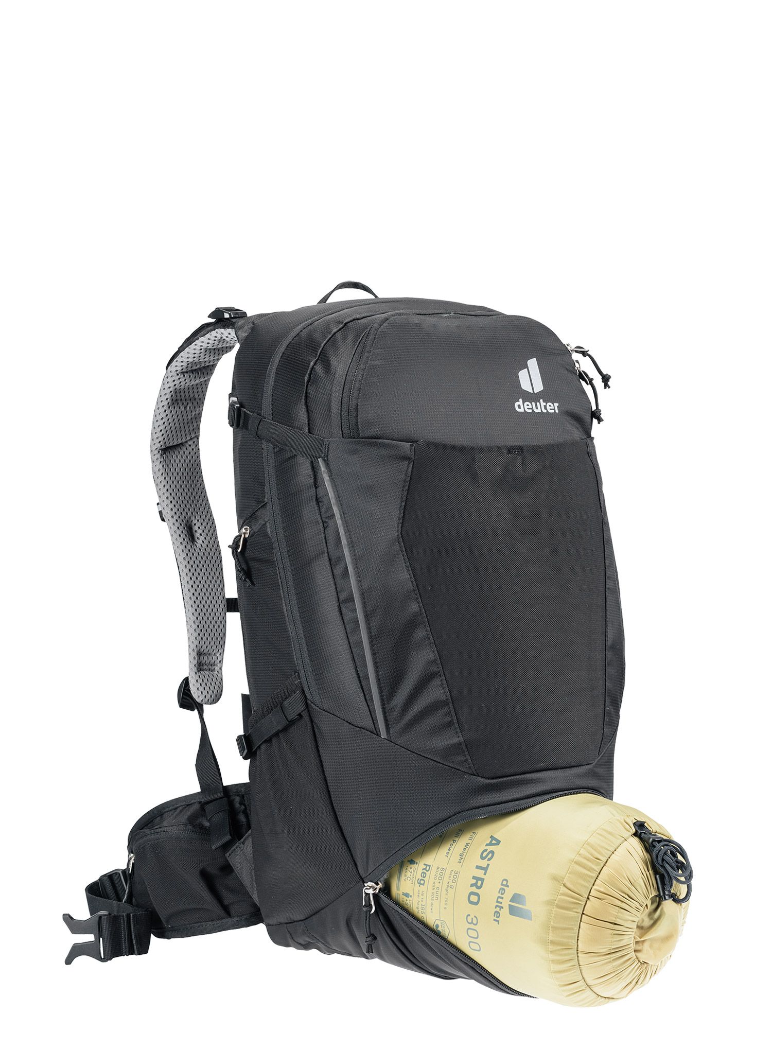 Велорюкзак Deuter Trans Alpine 32 EL - black/black