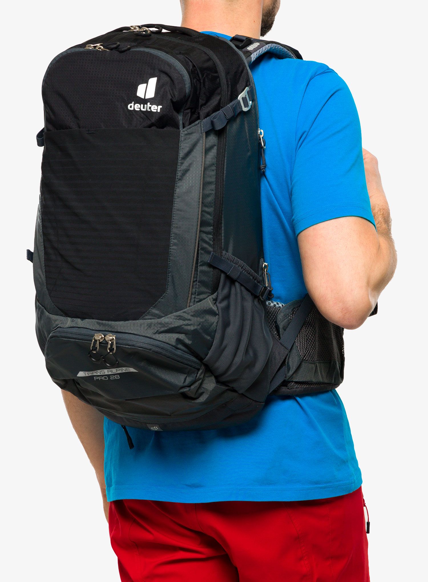 Велорюкзак Deuter Trans Alpine Pro 28 - black/graphite