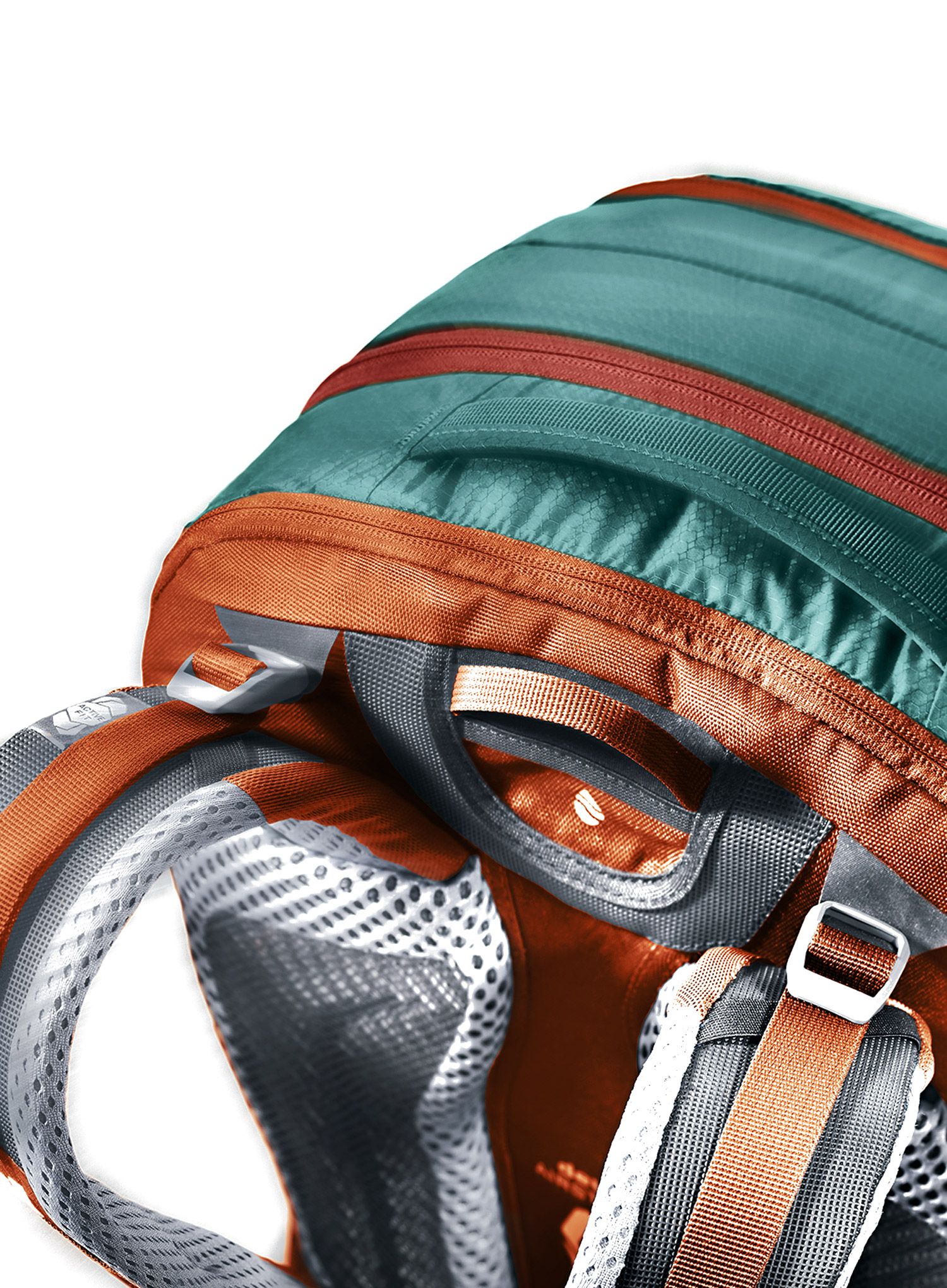 Велорюкзак Deuter Trans Alpine Pro 28 - deepsea/chestnut