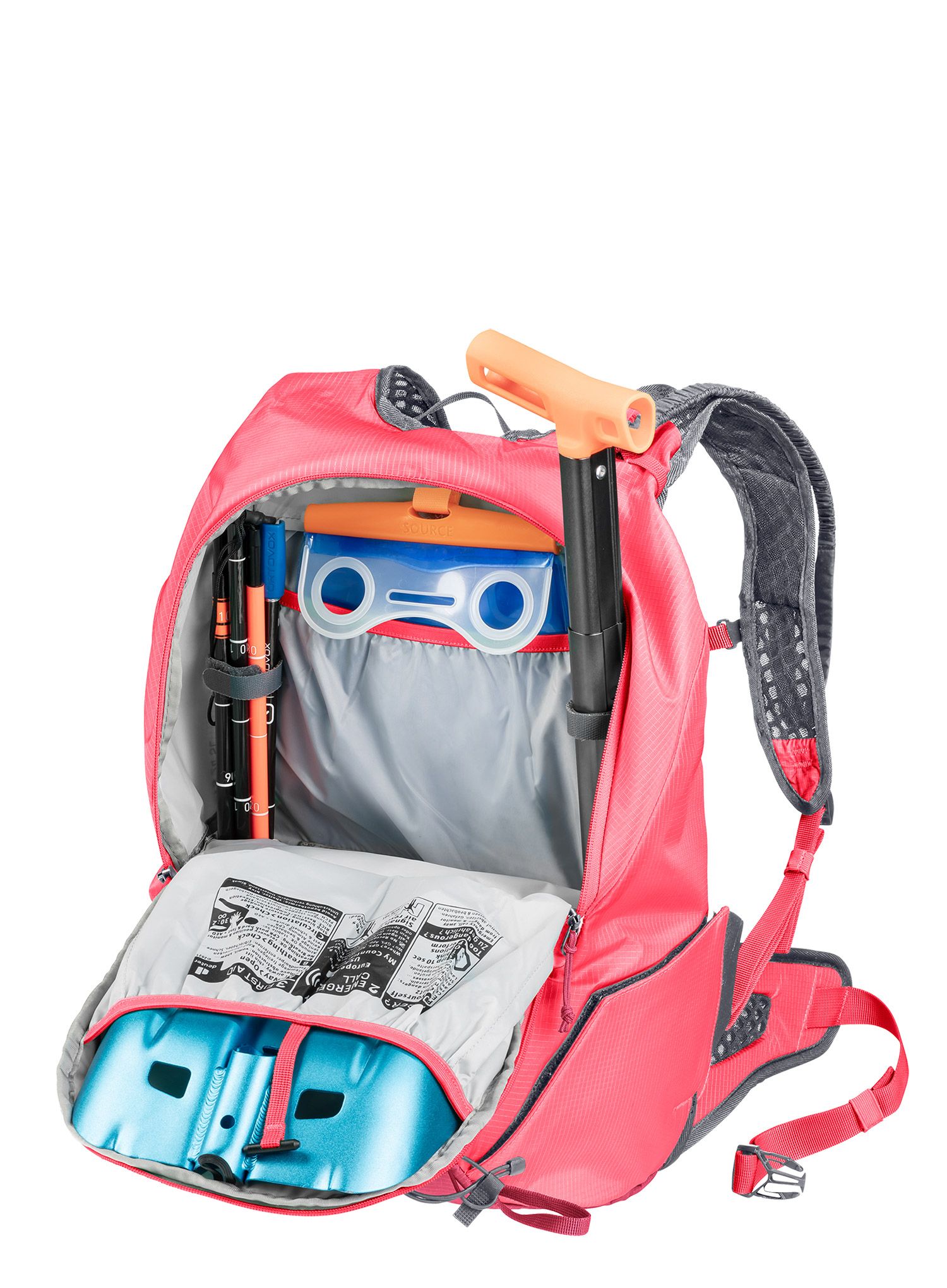 Рюкзак жіночий Deuter Updays 24 SL - ruby/hibiscus