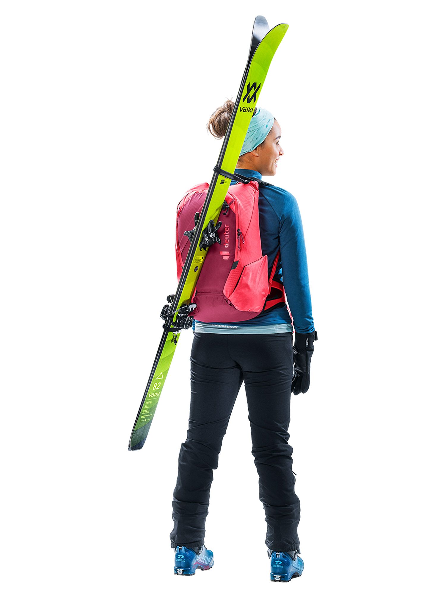 Рюкзак жіночий Deuter Updays 24 SL - ruby/hibiscus