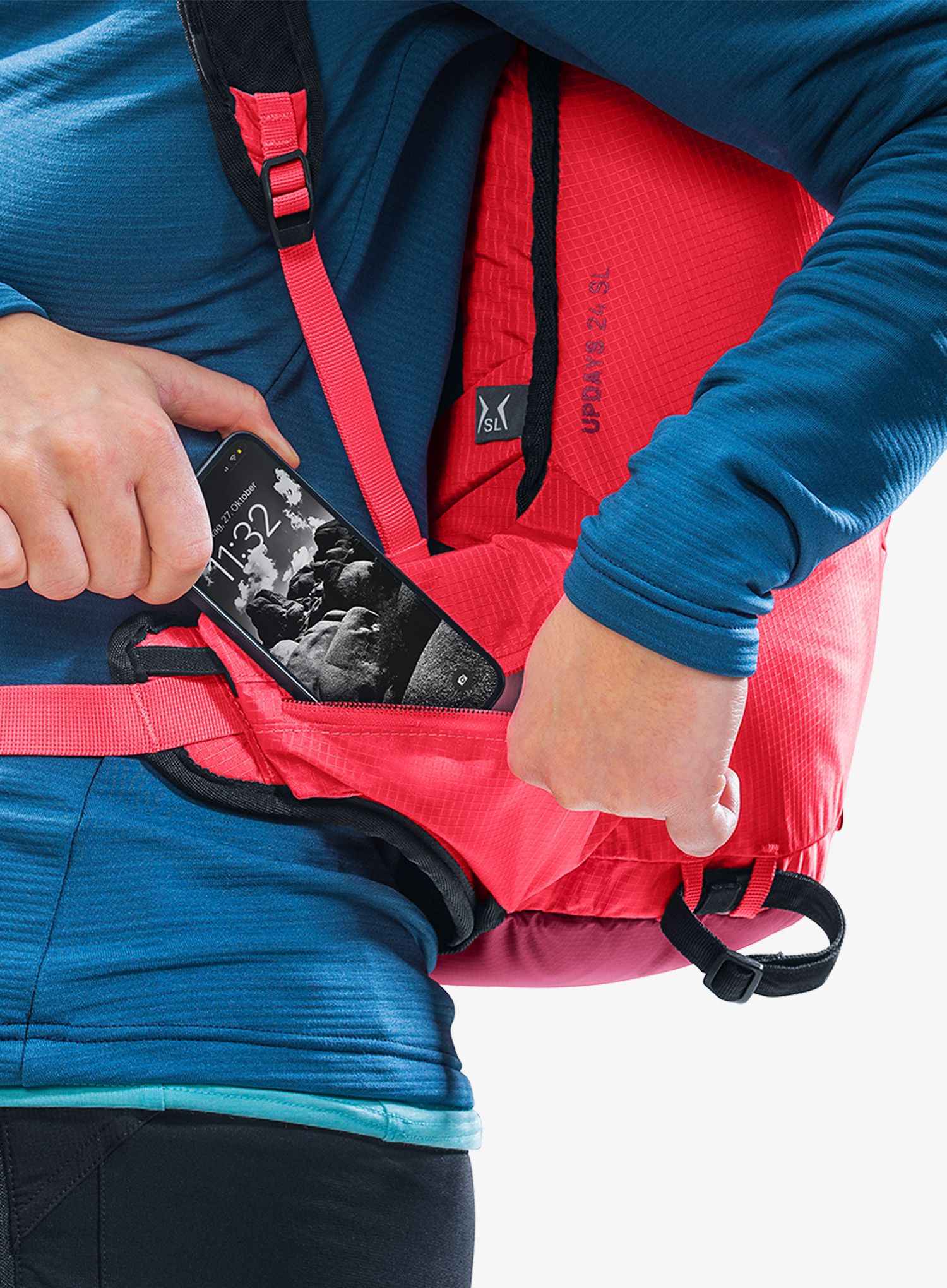 Рюкзак жіночий Deuter Updays 24 SL - ruby/hibiscus