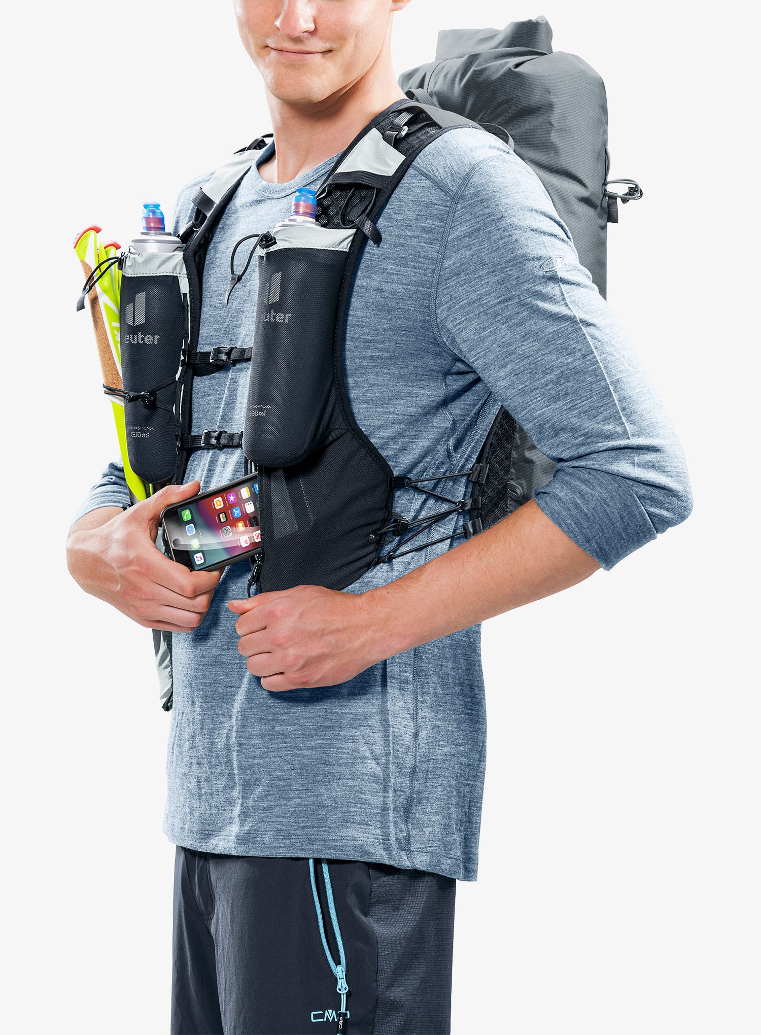 Рюкзак гірський Deuter Vertrail 16 - graphite/tin