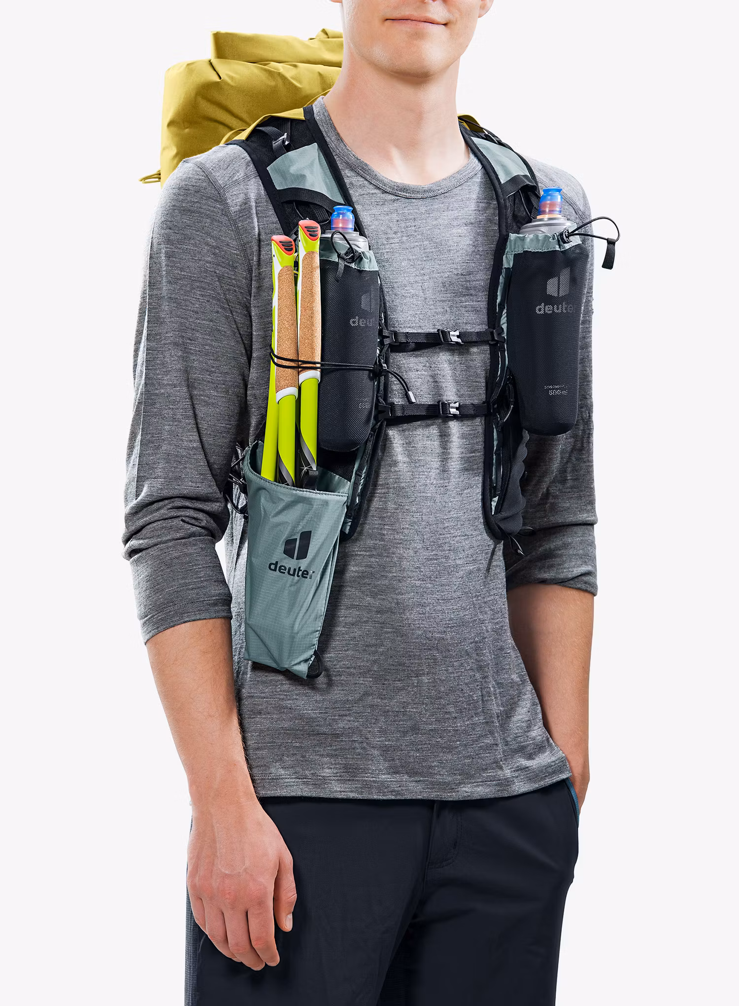 Рюкзак гірський Deuter Vertrail 16 - turmeric/teal