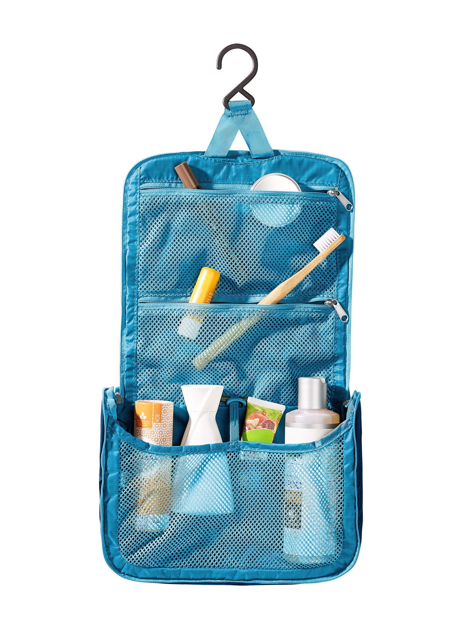 Косметичка туристична Deuter Wash Center Lite II - wave/ink
