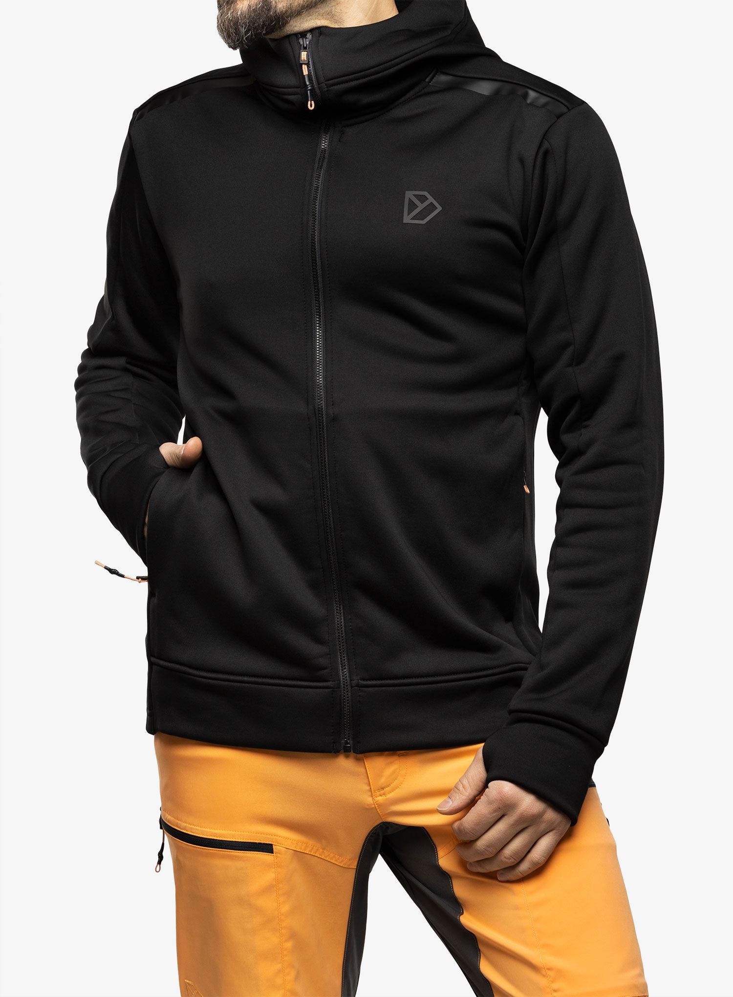 Кофта з каптуром Didriksons Acke Full Zip 2 - black