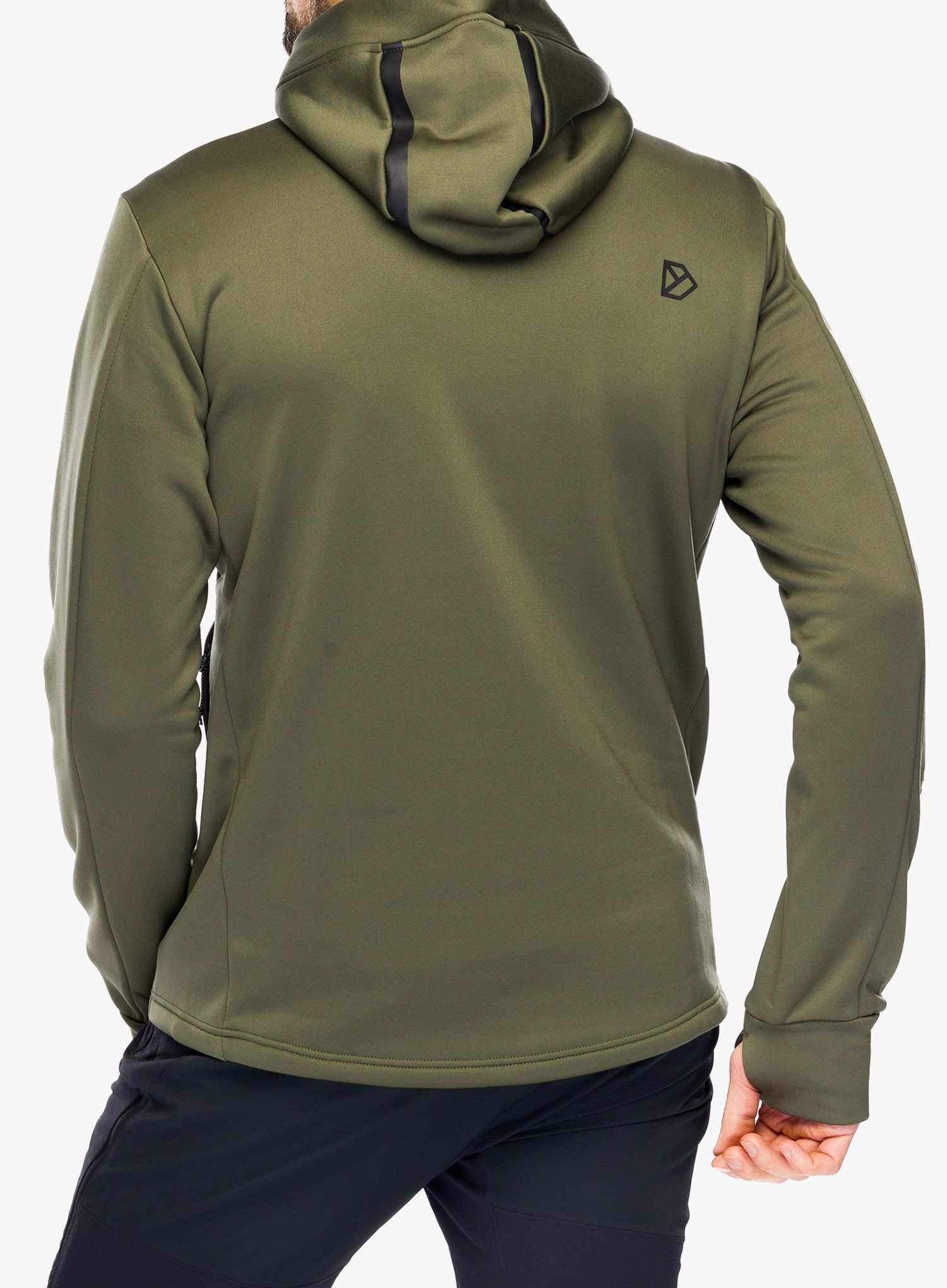 Кофта на блискавці Didriksons Acke Full Zip 2 - deep green