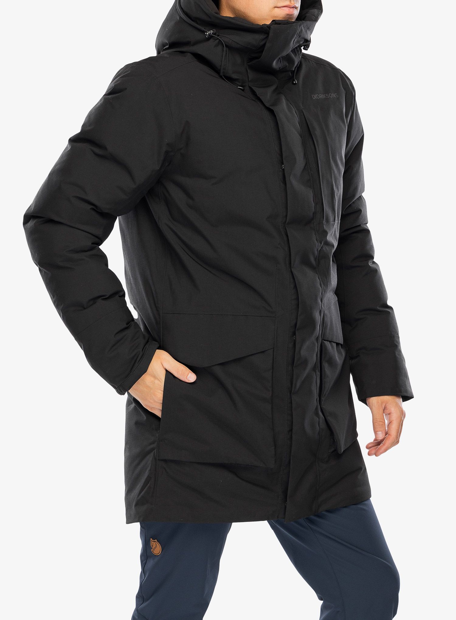 Пальто Didriksons Akilles Parka - black