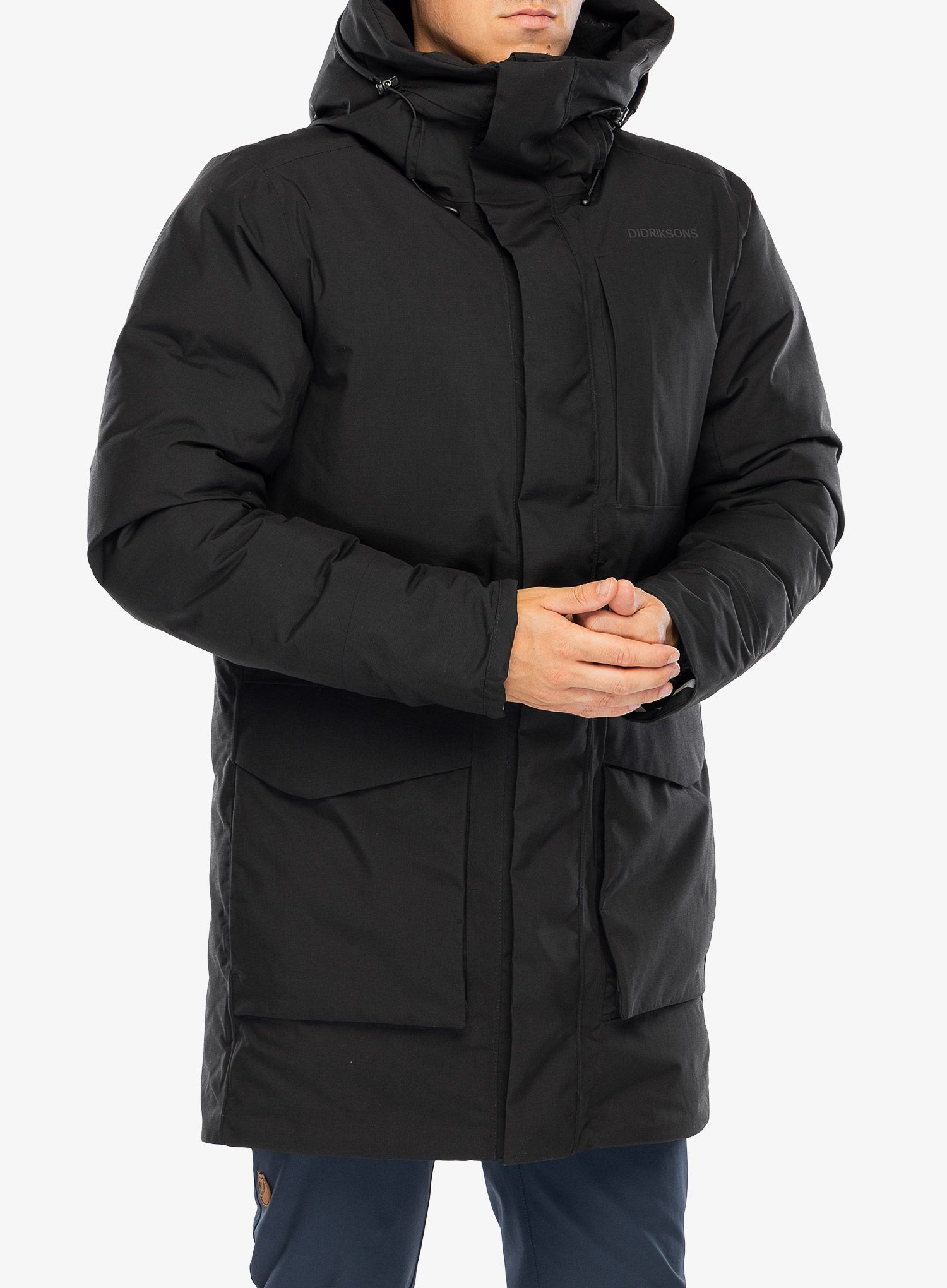 Пальто Didriksons Akilles Parka - black