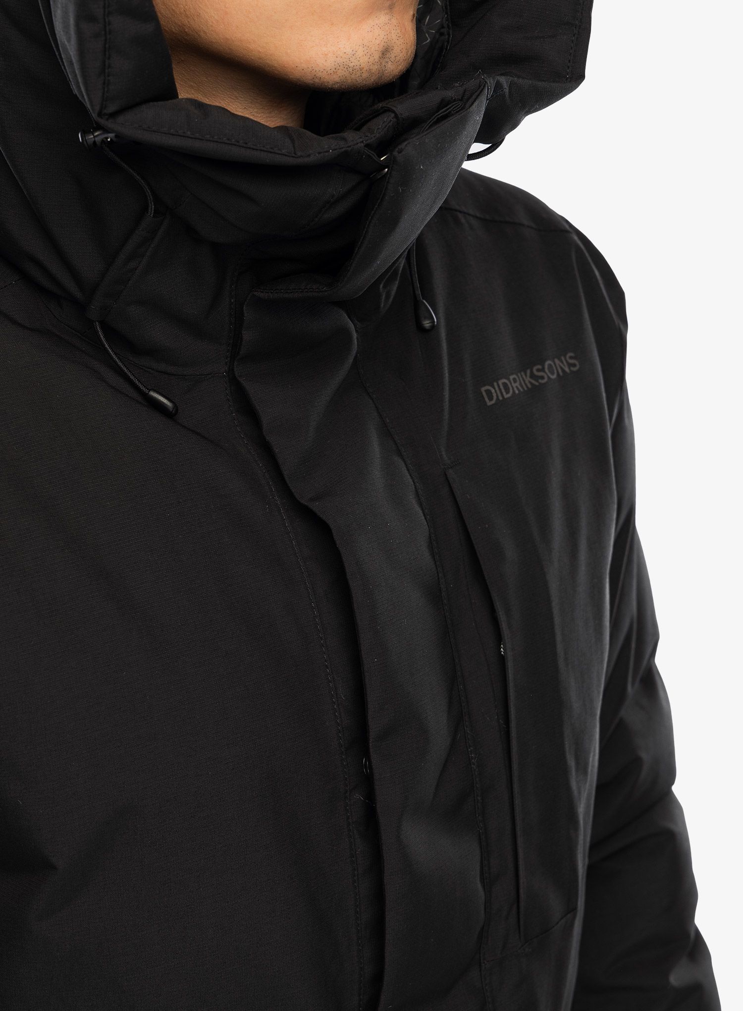 Пальто Didriksons Akilles Parka - black