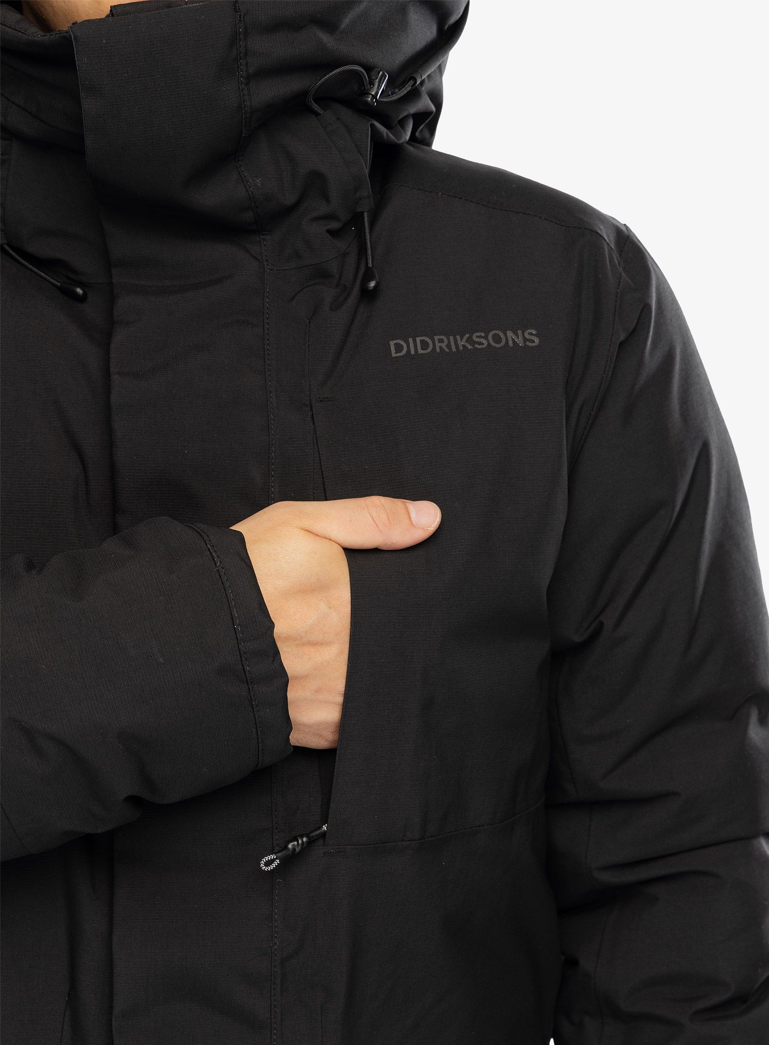 Пальто Didriksons Akilles Parka - black