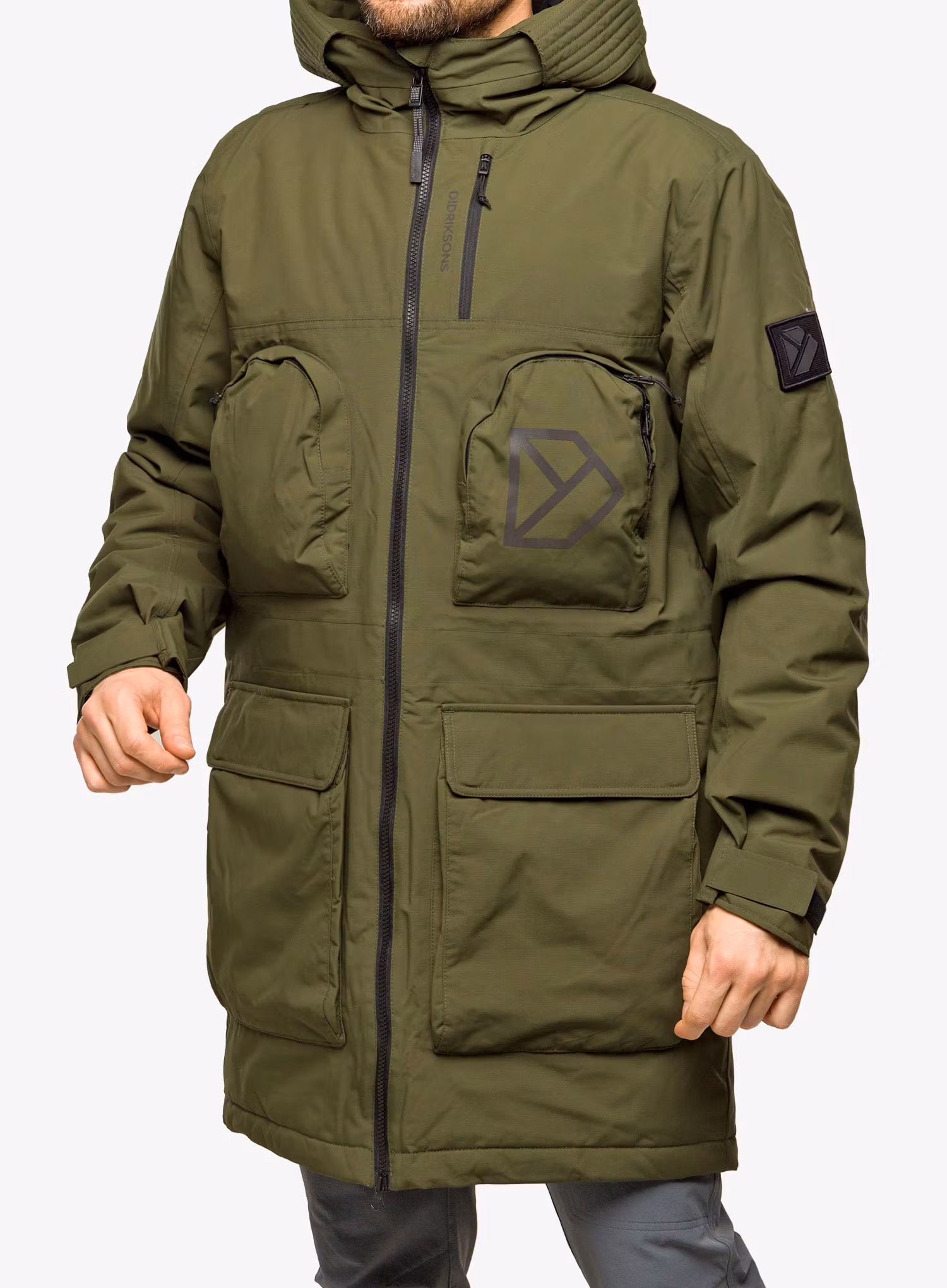 Куртка зимова Didriksons Aviv Parka - deep green