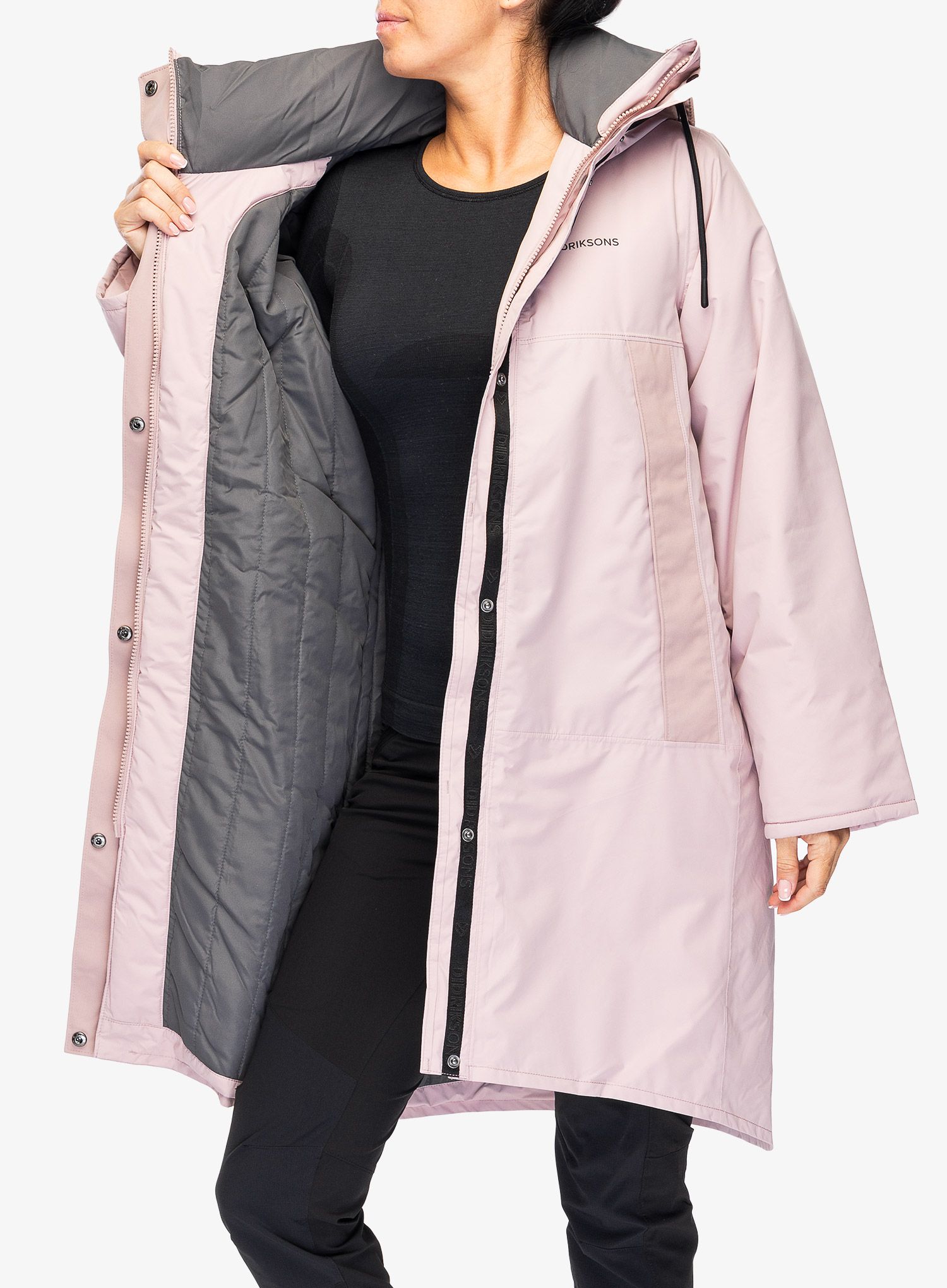 Плащ жіночий Didriksons Elissa Parka - oyster lilac
