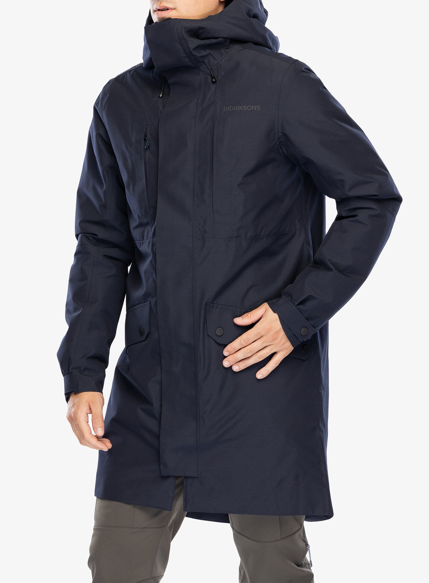 Пальто Didriksons Falke Parka - dark night blue