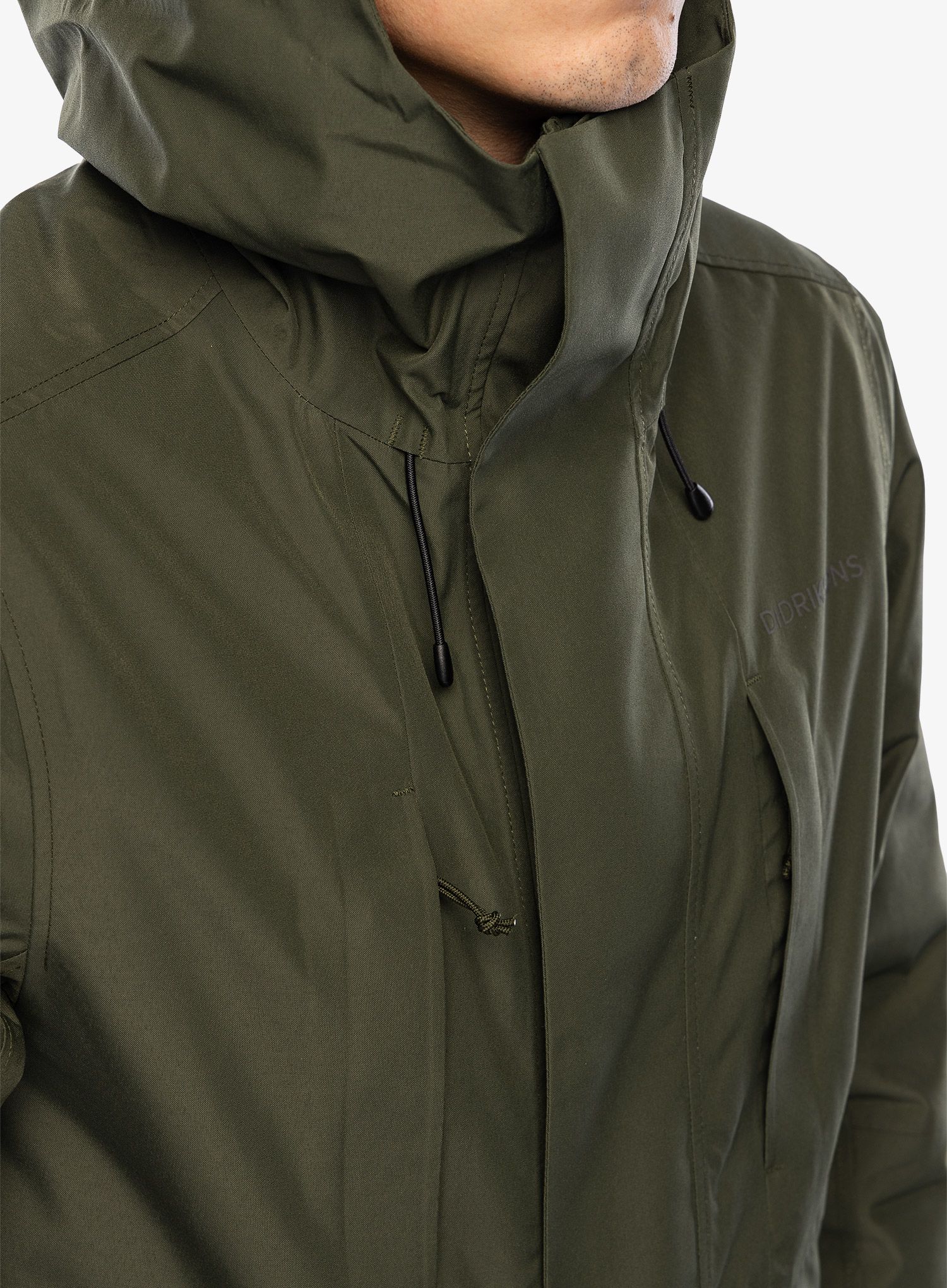 Пальто Didriksons Falke Parka - deep green