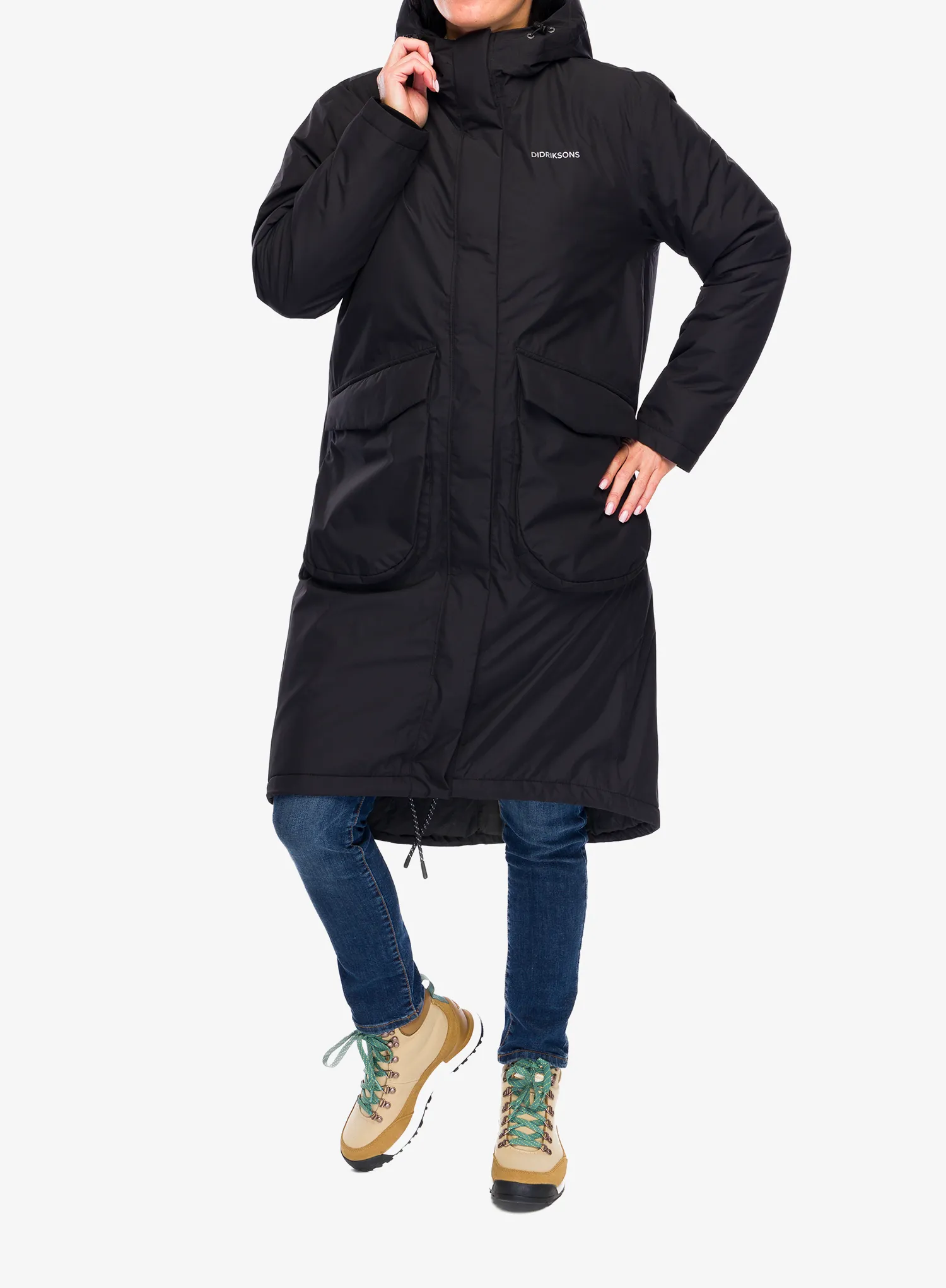 Плащ жіночий Didriksons Fara Parka - black