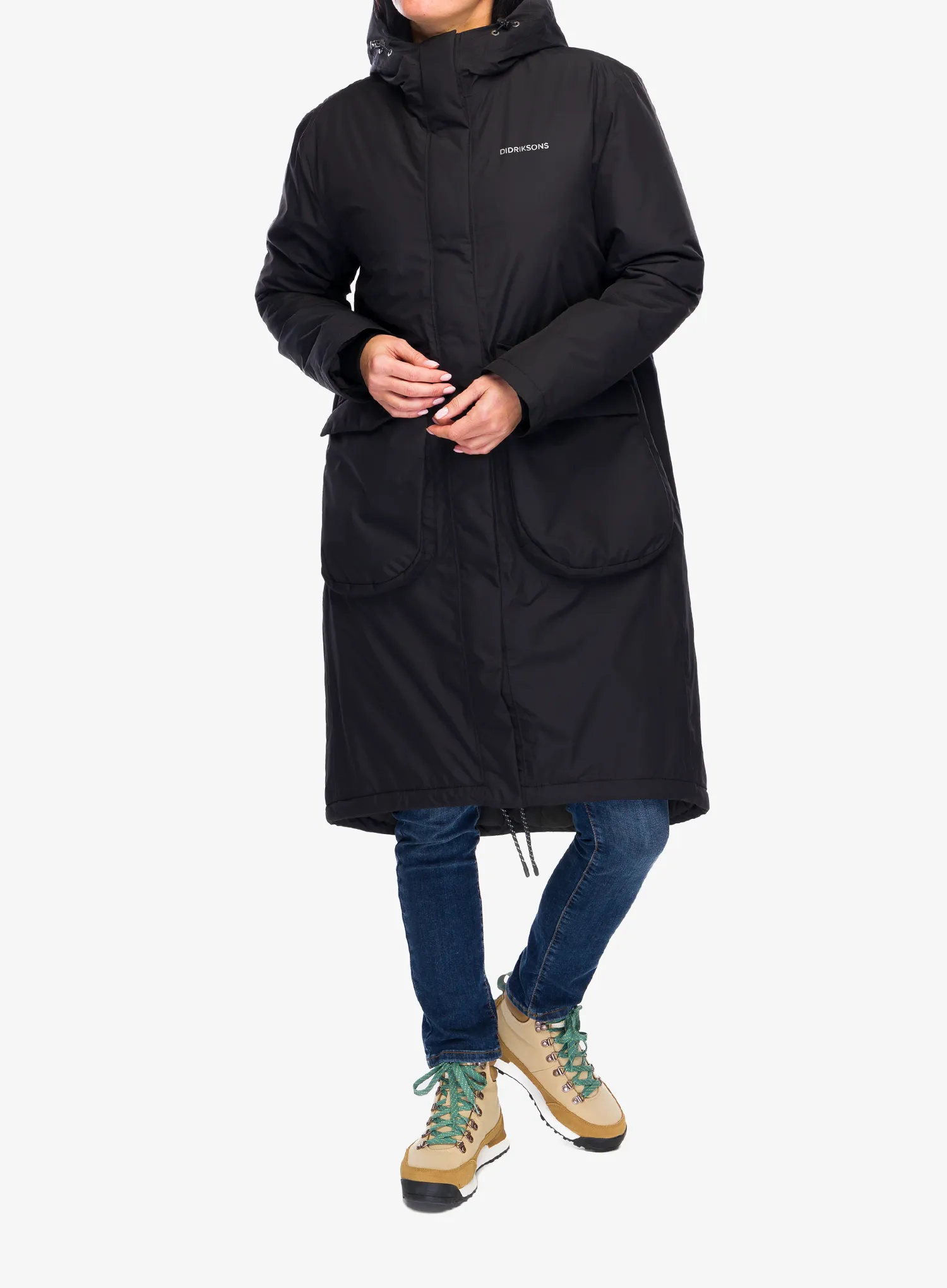Плащ жіночий Didriksons Fara Parka - black