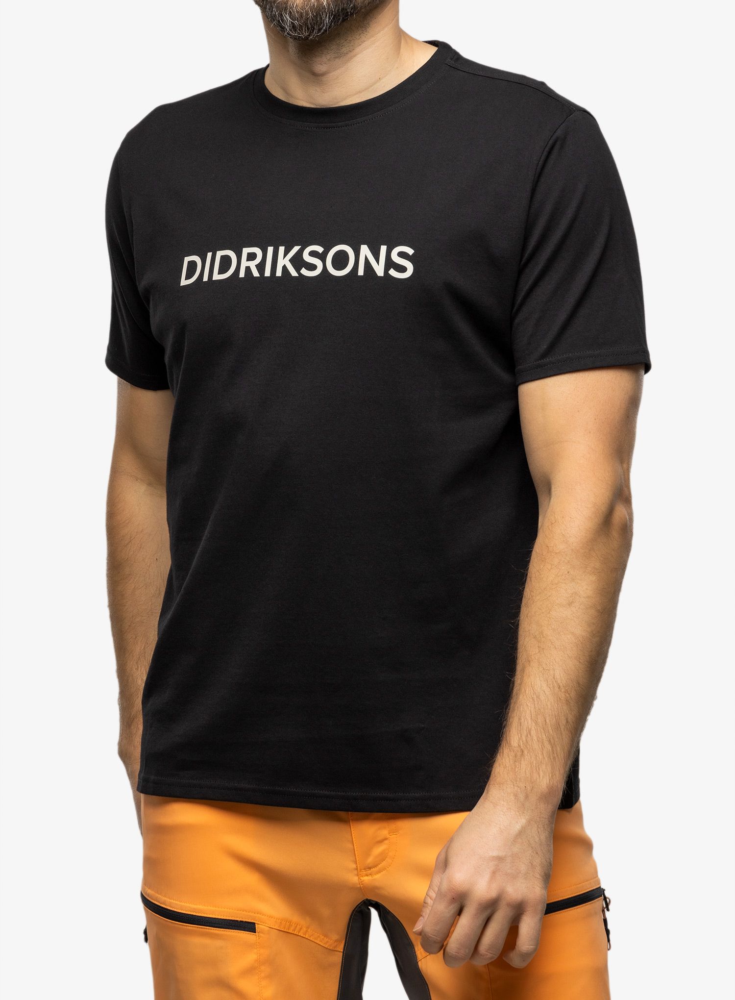 Футболка бавовняна Didriksons Harald T-Shirt Didriksons - black