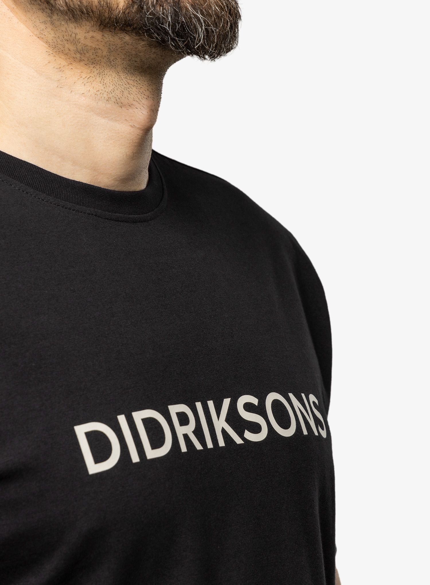 Футболка бавовняна Didriksons Harald T-Shirt Didriksons - black