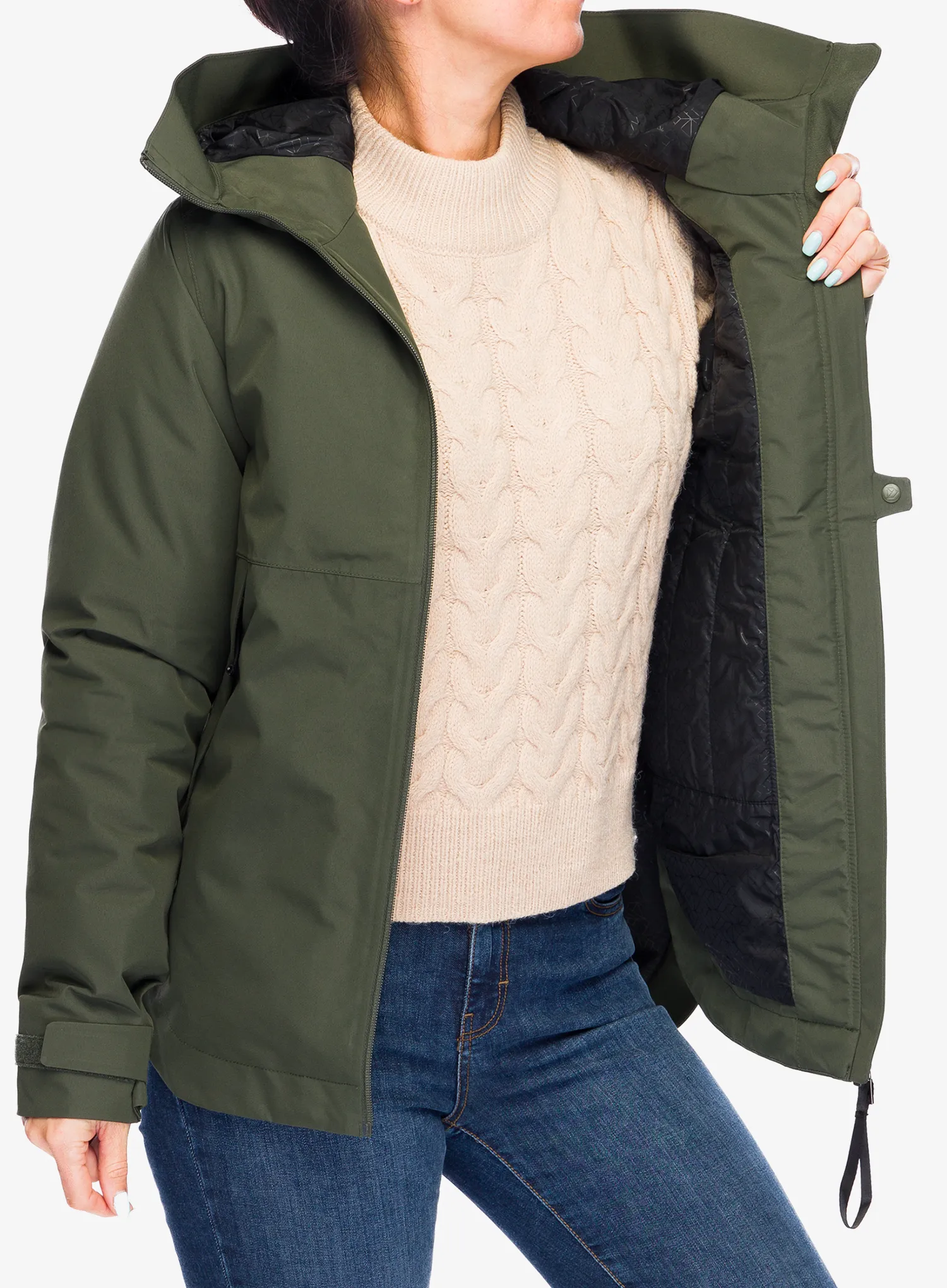 Куртка утеплена жіноча Didriksons Jennie Jacket 2 - deep green