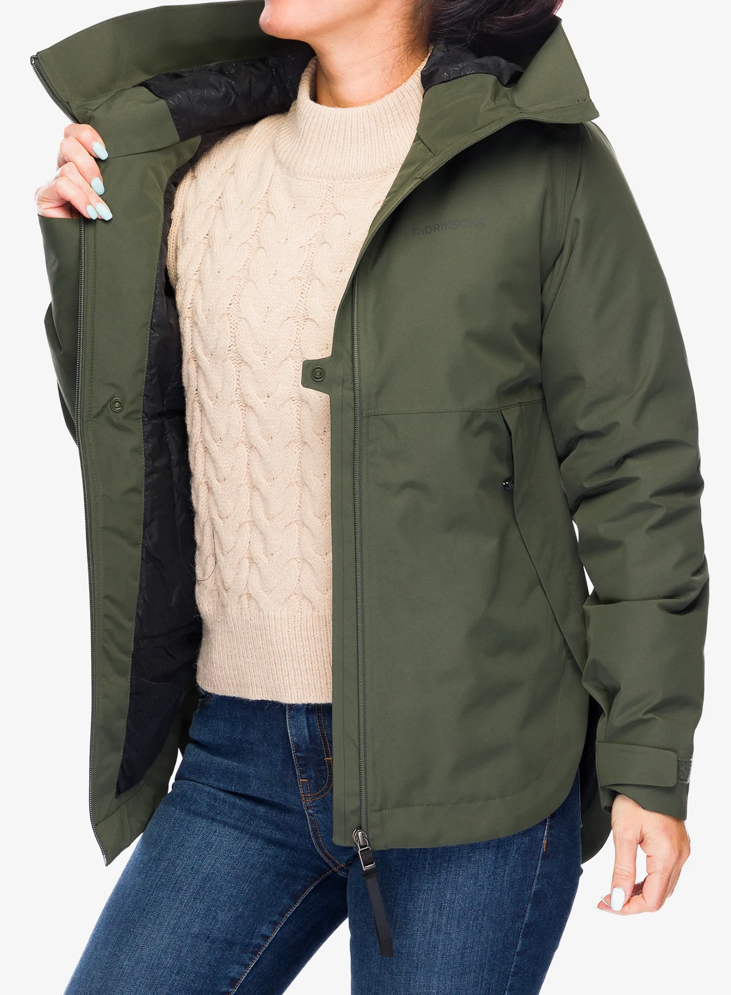 Куртка утеплена жіноча Didriksons Jennie Jacket 2 - deep green