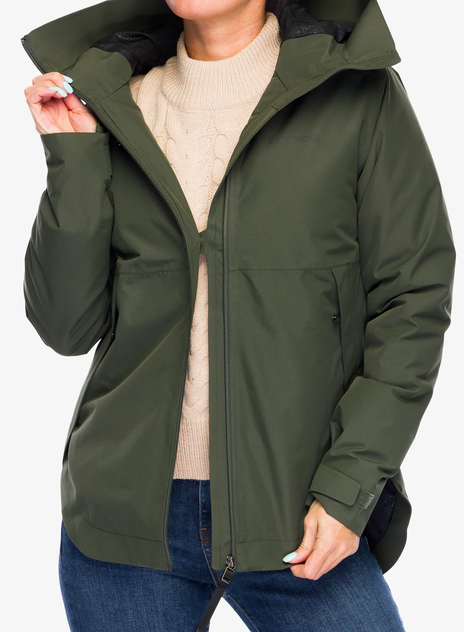 Куртка утеплена жіноча Didriksons Jennie Jacket 2 - deep green