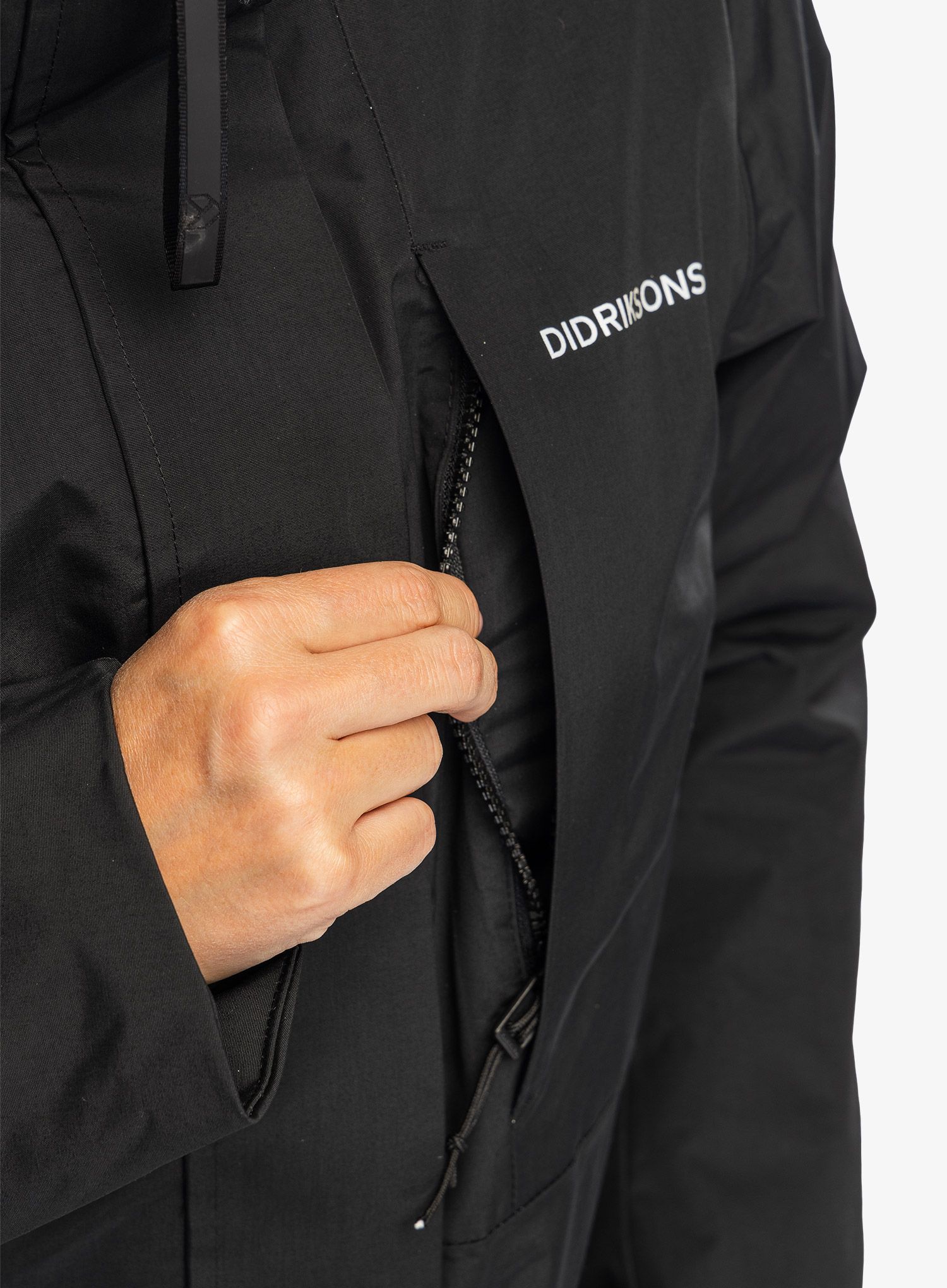 Плащ жіночий Didriksons Leya Parka Long 3 - black