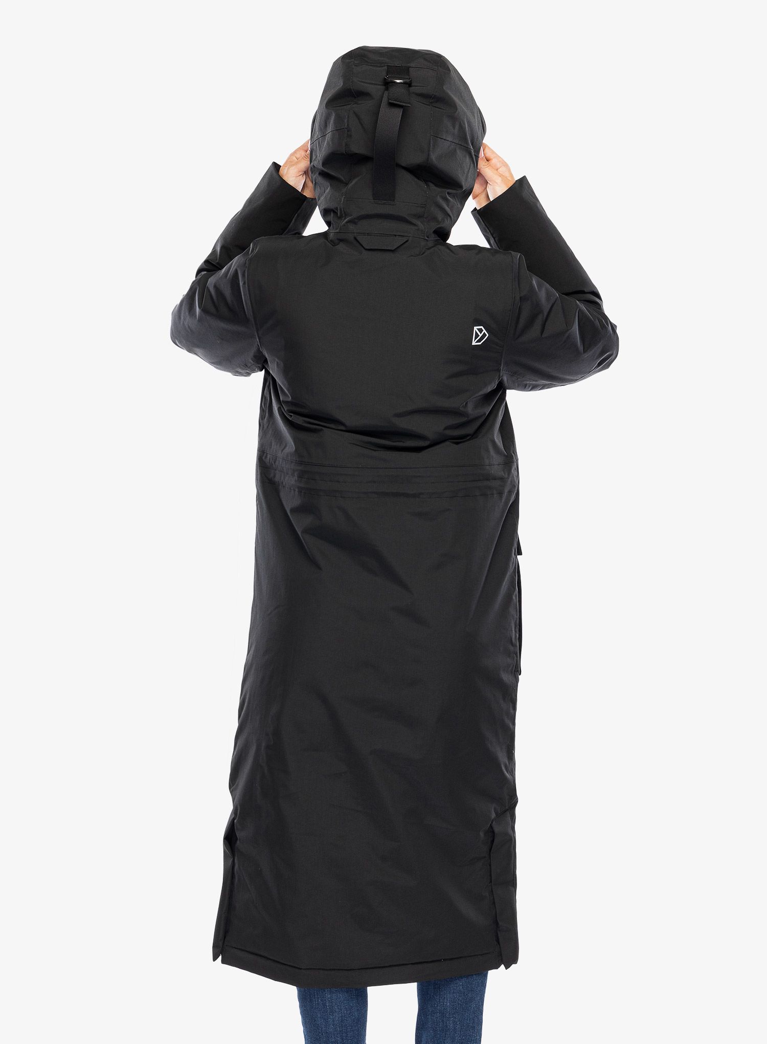 Плащ жіночий Didriksons Leya Parka Long 3 - black