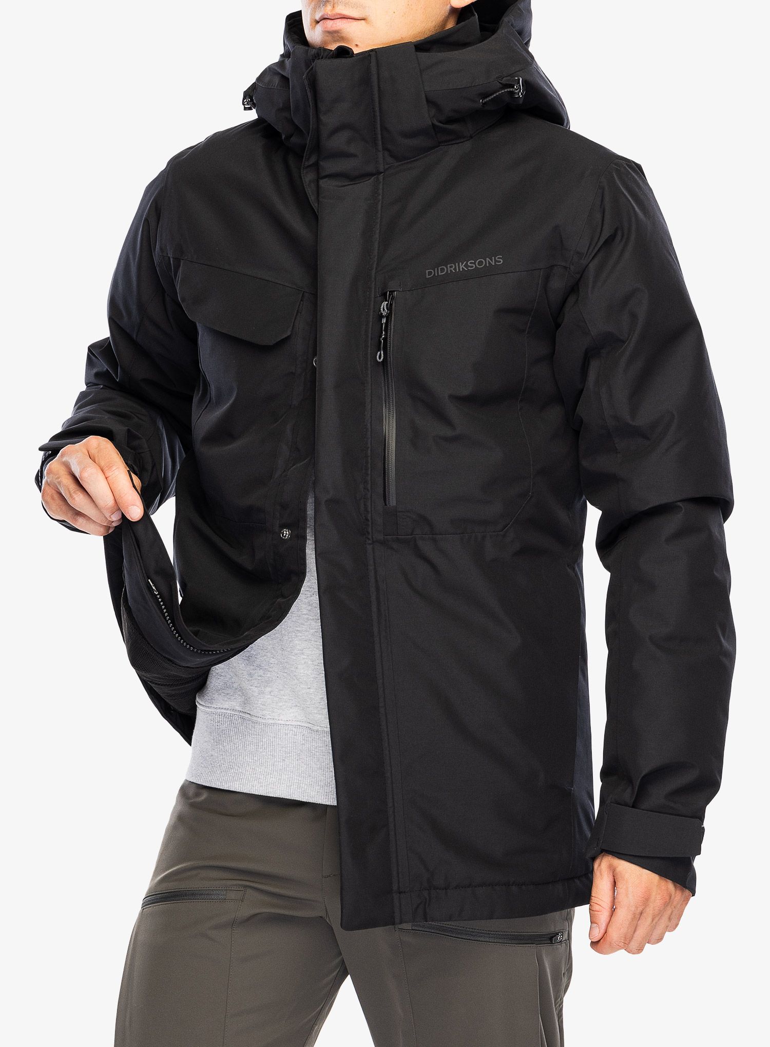Куртка утеплена Didriksons Stefan Jacket - black