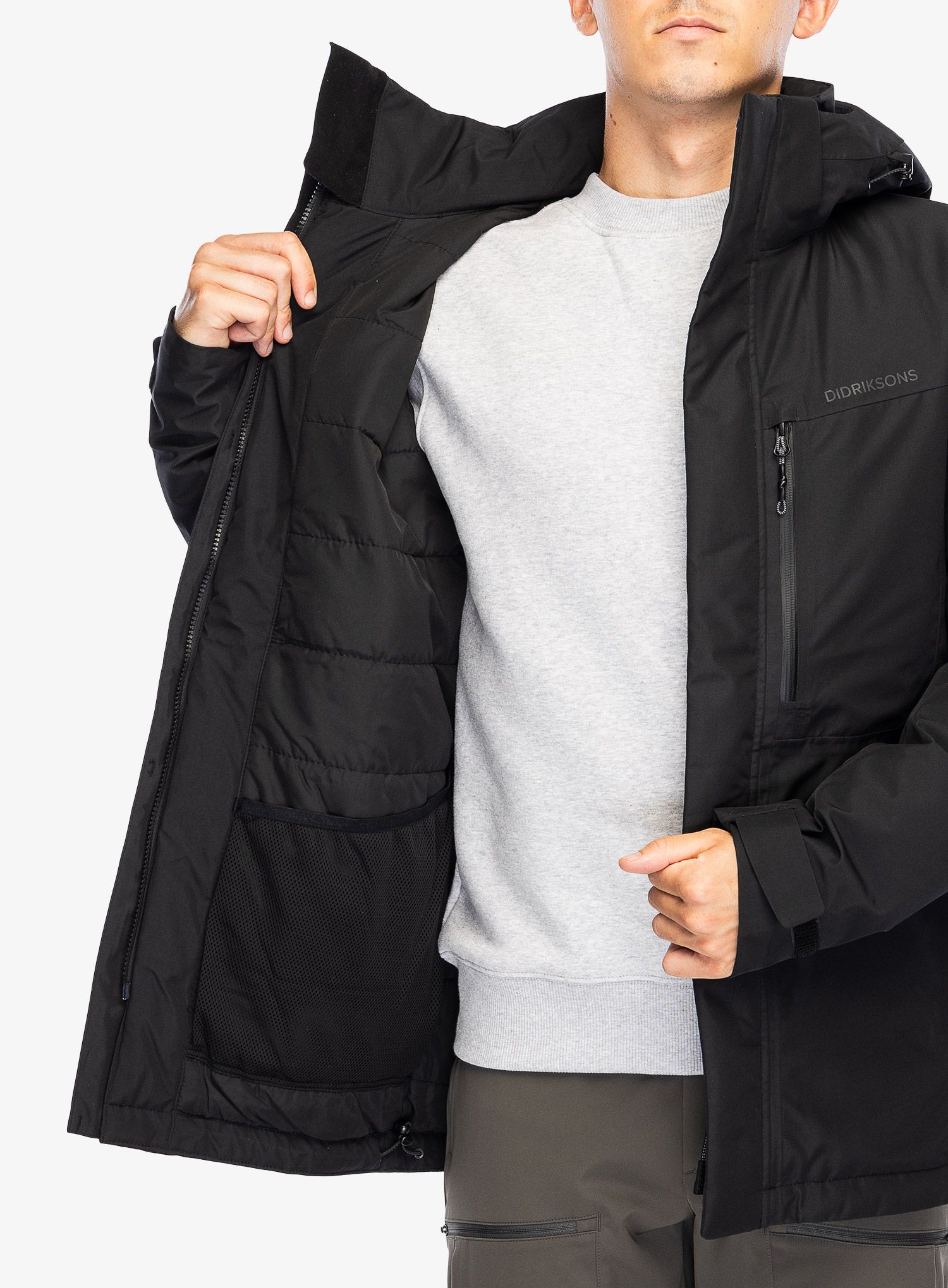 Куртка утеплена Didriksons Stefan Jacket - black