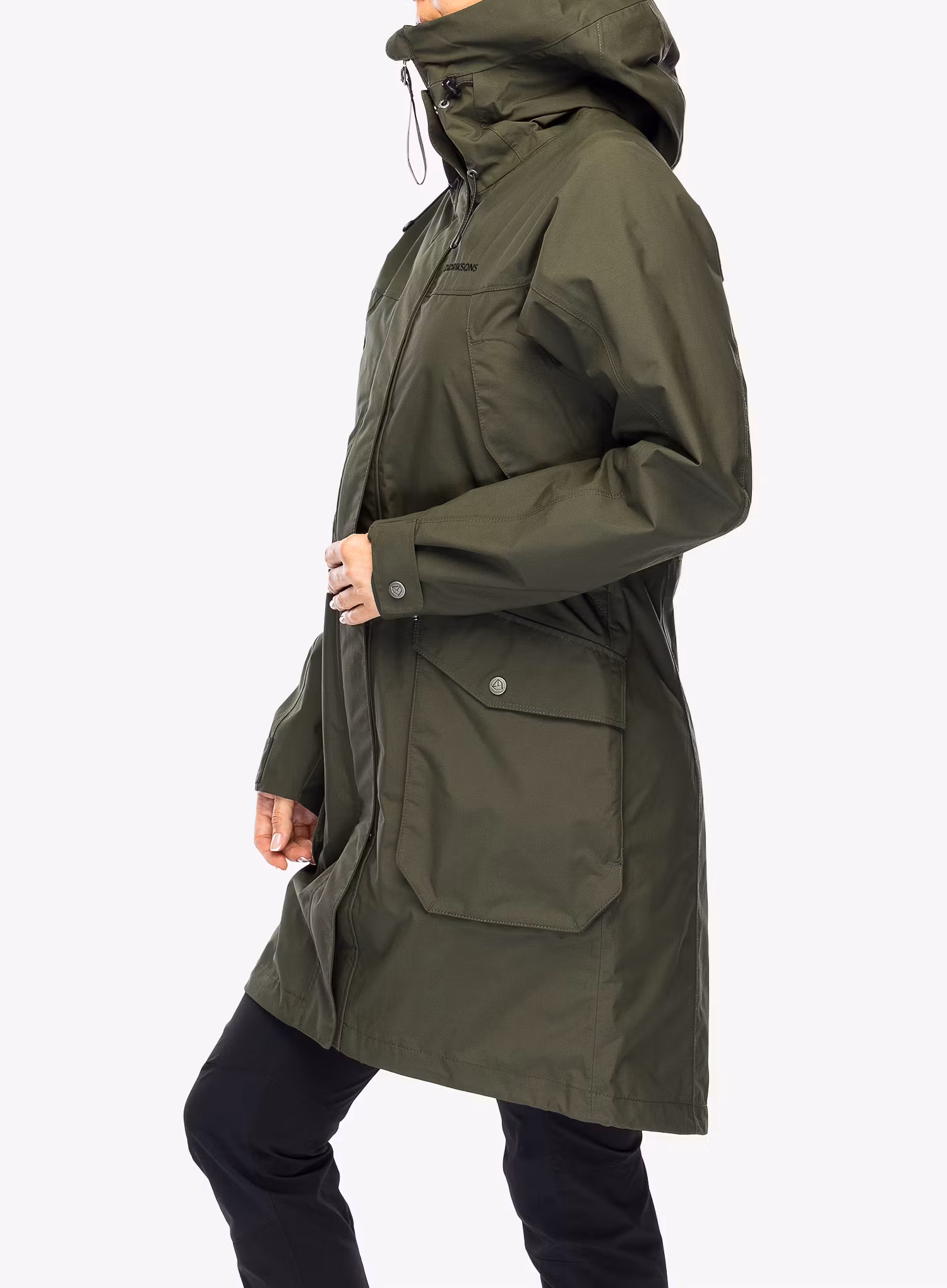 Плащ жіночий Didriksons Thelma Parka 10 - deep green