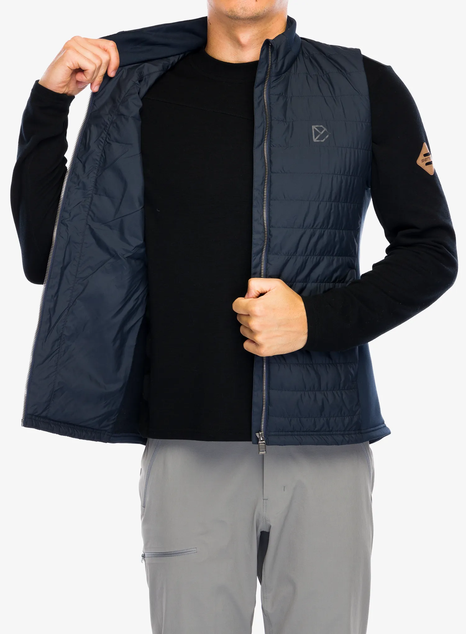 Жилет Didriksons Ubbe Vest 4 - navy