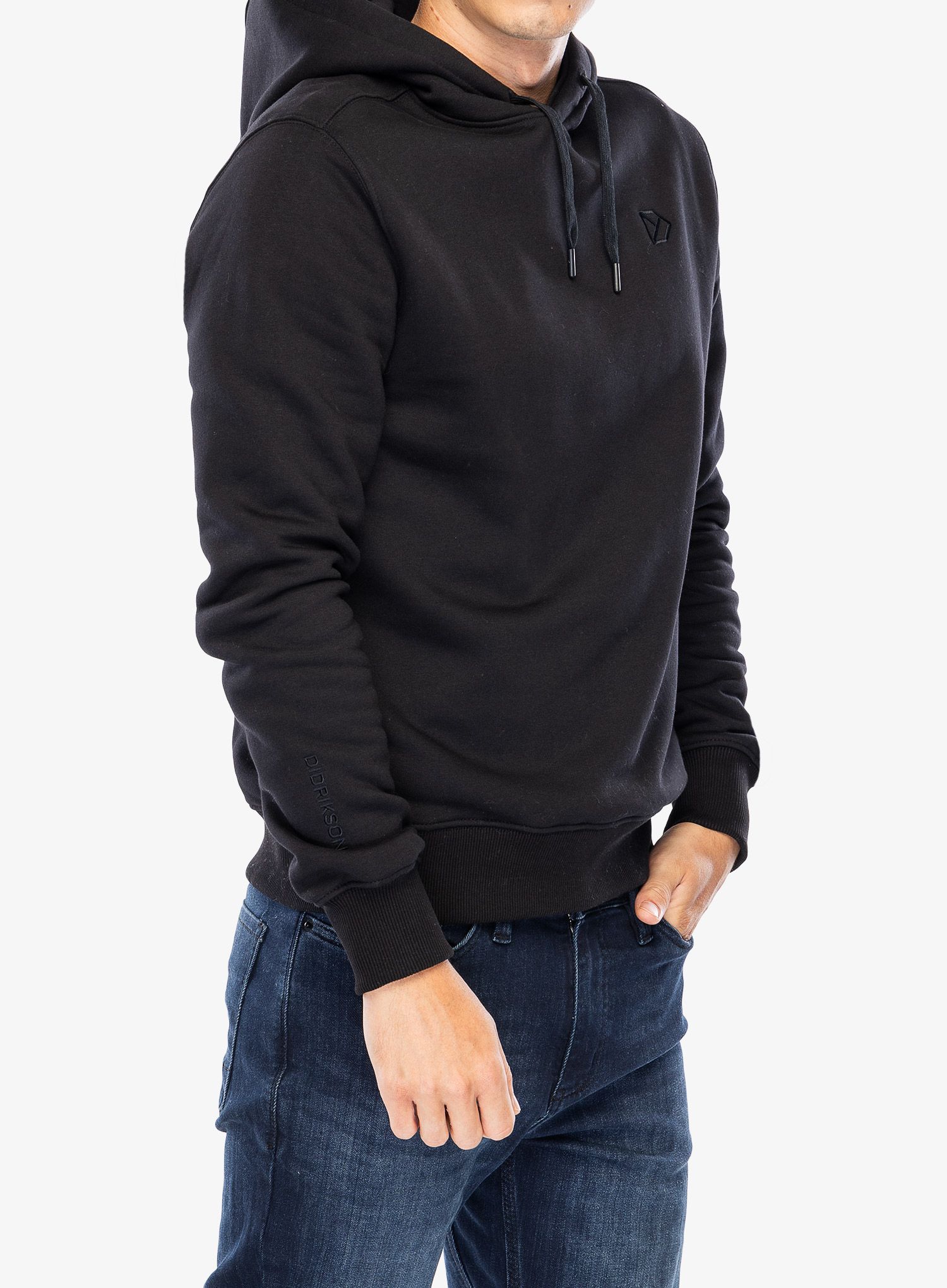 Кофта з каптуром Didriksons Ven Hoodie - black