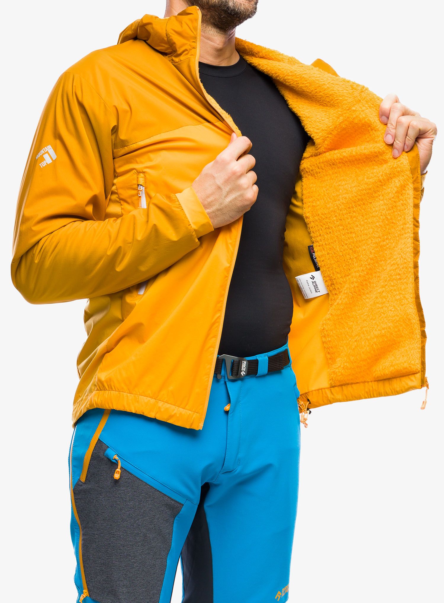 Куртка утеплена Direct Alpine Alpha Jacket - mango/caramel