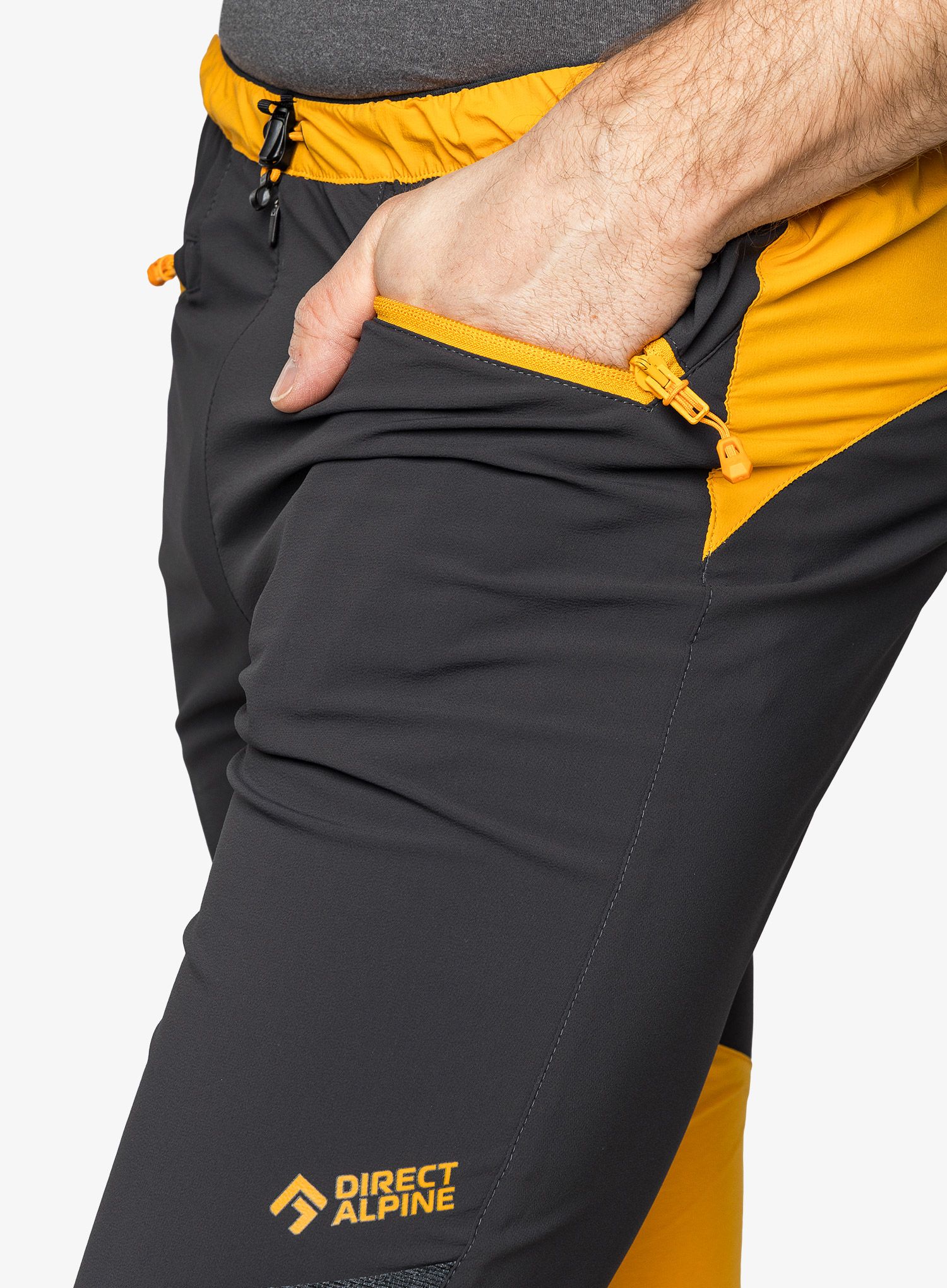 Шорти 3/4 Direct Alpine Ascent Light 3/4 - anthracite/mango