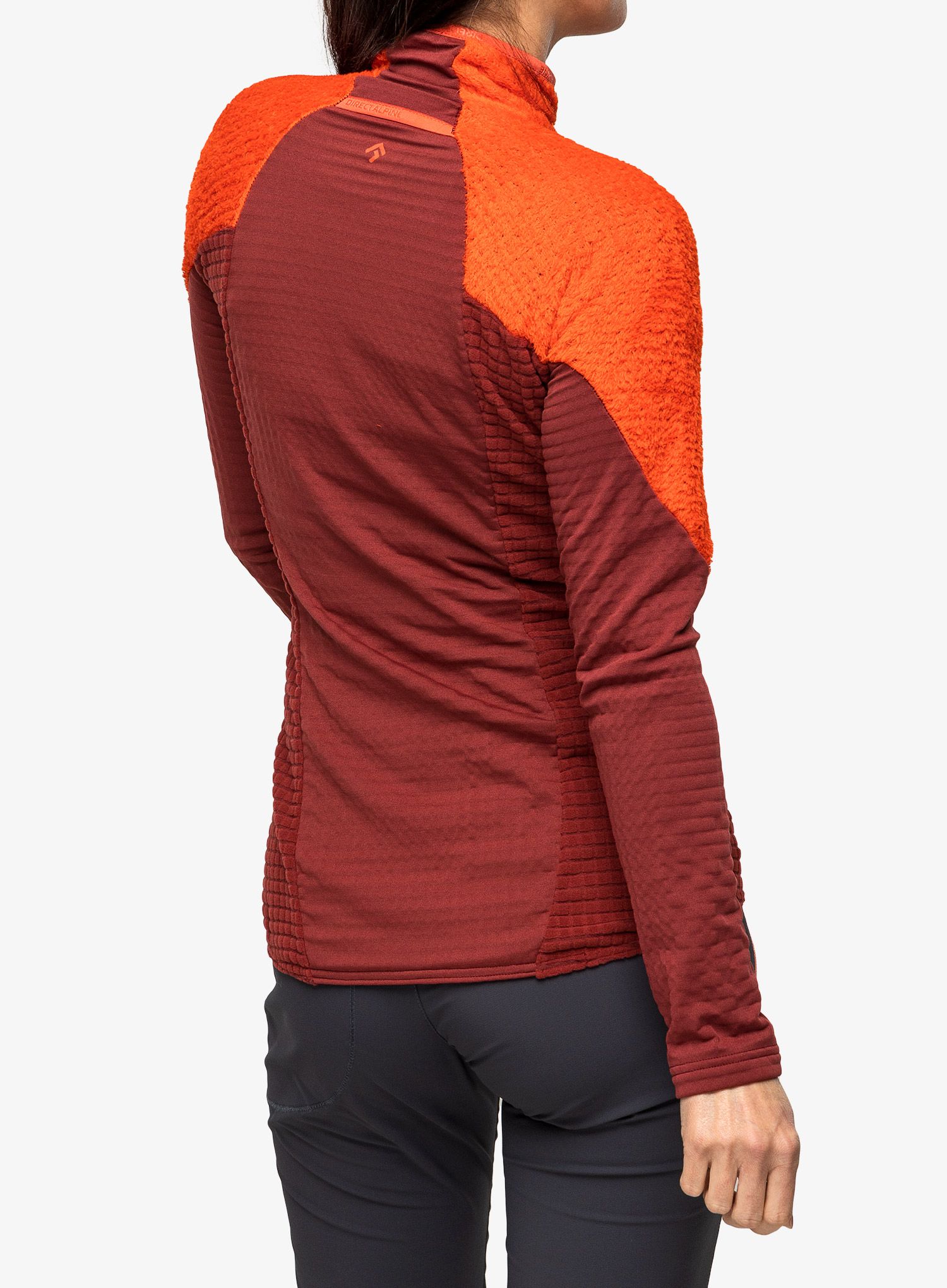 Кофта на блискавці 1/2 жіноча Direct Alpine Aura Lady - brick/palisander